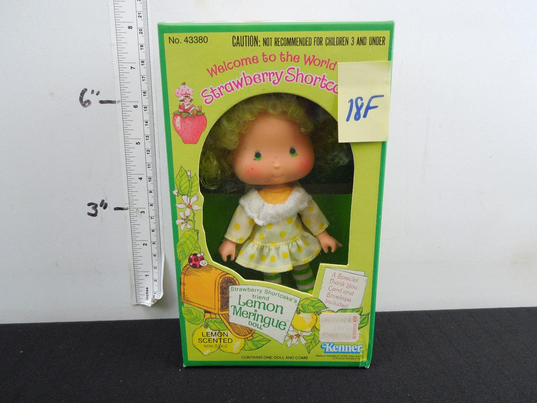 NIB 1980 Strawberry Shortcake Lemon Meringue Doll No: NIB 1980 Strawberry Shortcake Lemon Meringue Doll No 43880