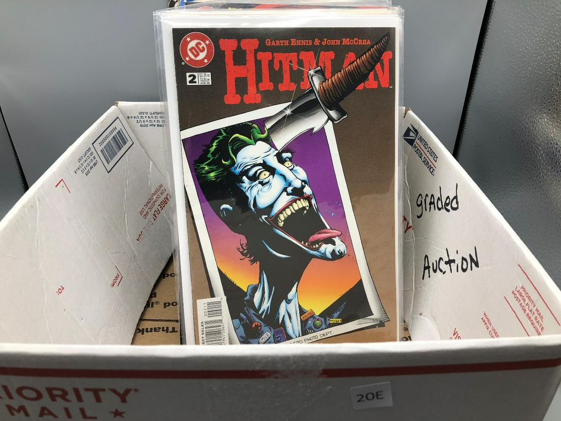 Box Lot of 61 Comics - Hitman, Extreme Justice, Justice (1 of 12)