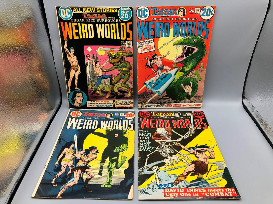 Weird Worlds #1, 2, 3, 5 - John Carter, Warlord of Mars: Weird Worlds #1, 2, 3, 5 - John Carter, Warlord of Mars