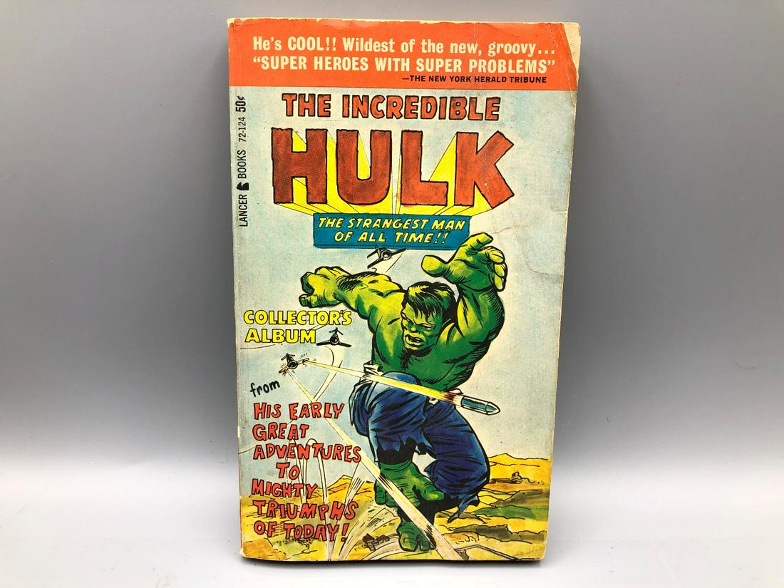 1966 Lancer Books The Incredible Hulk Collectors Album: 1966 Lancer Books The Incredible Hulk Collectors Album Paperback