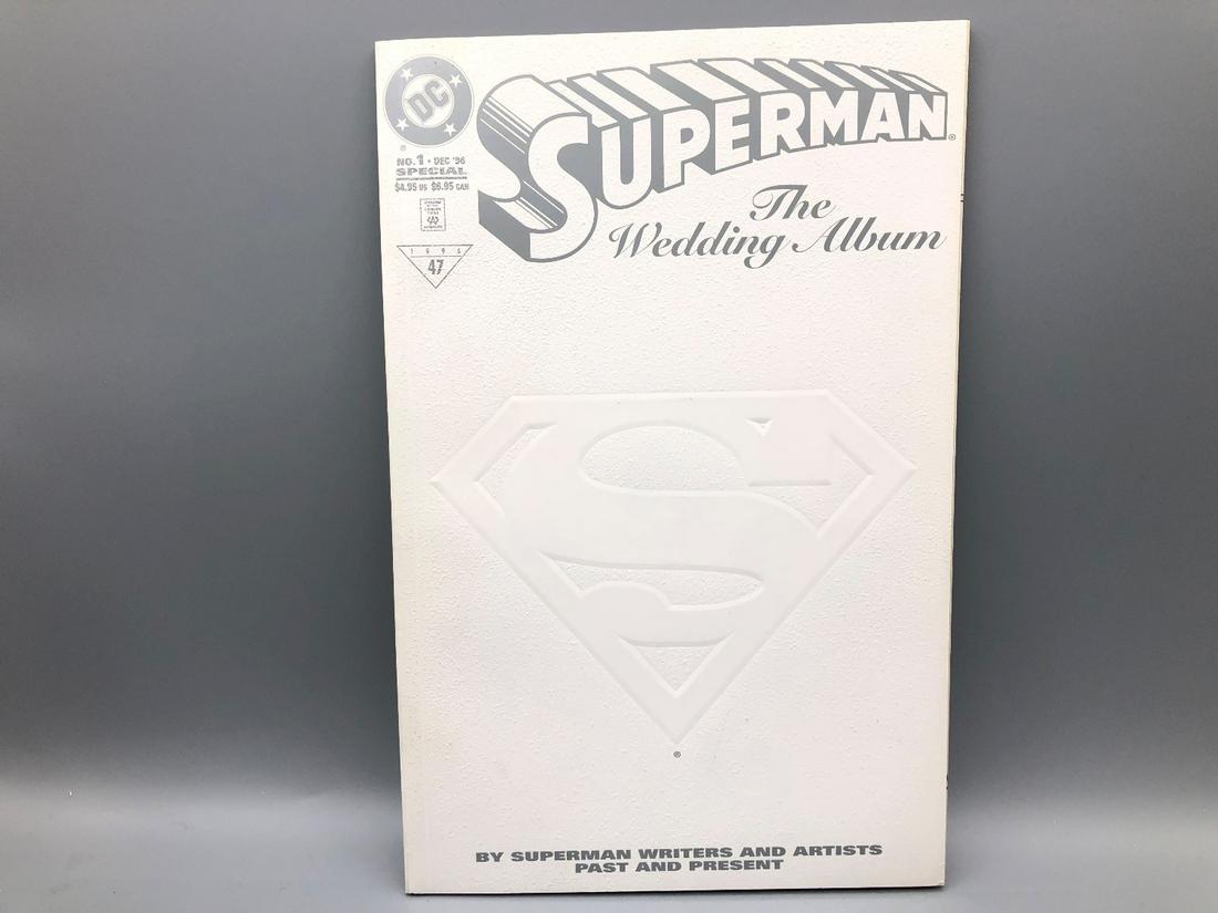 Superman: Wedding Album #1 - White Embossed Cover: Superman: Wedding Album #1 - White Embossed Cover
