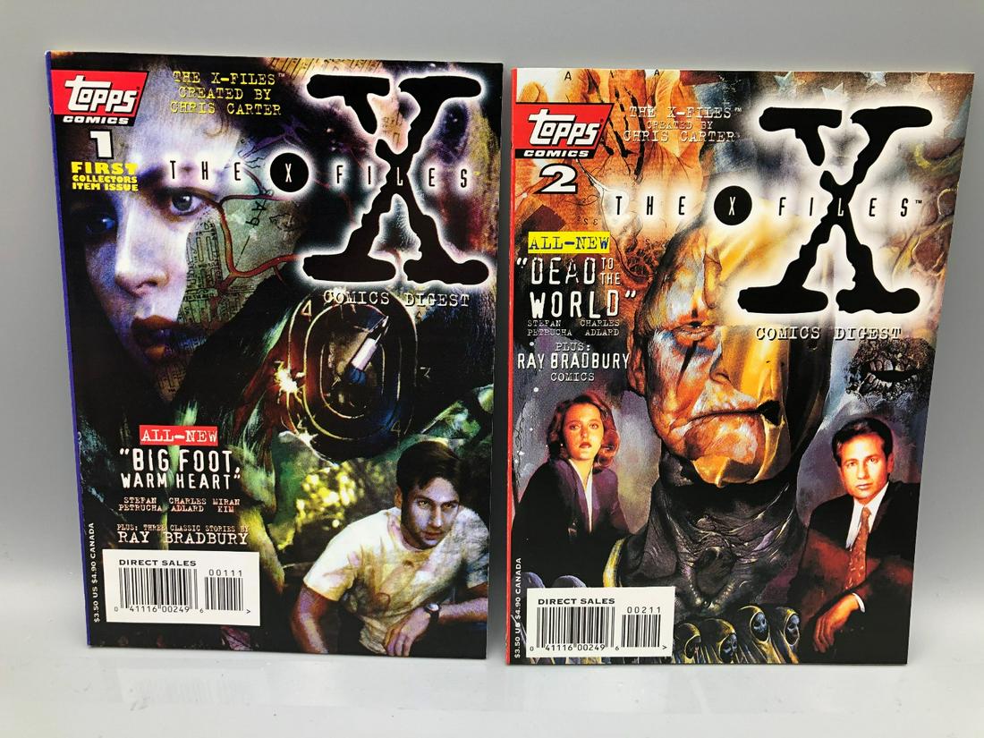 Topps X Files Comics Digest #1 & 2 (1 of 2)