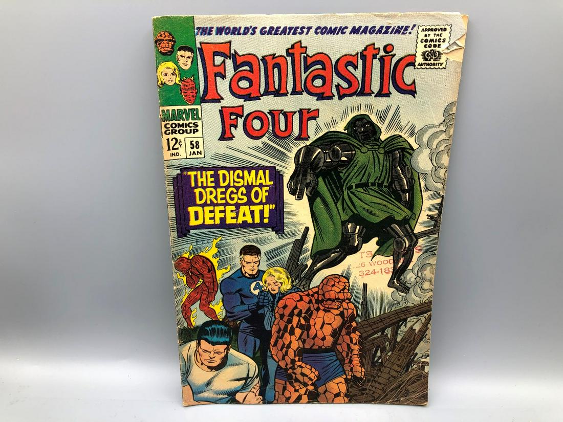 Fantastic Four #58 - Dr. Doom and Silver Surfer (1 of 3)