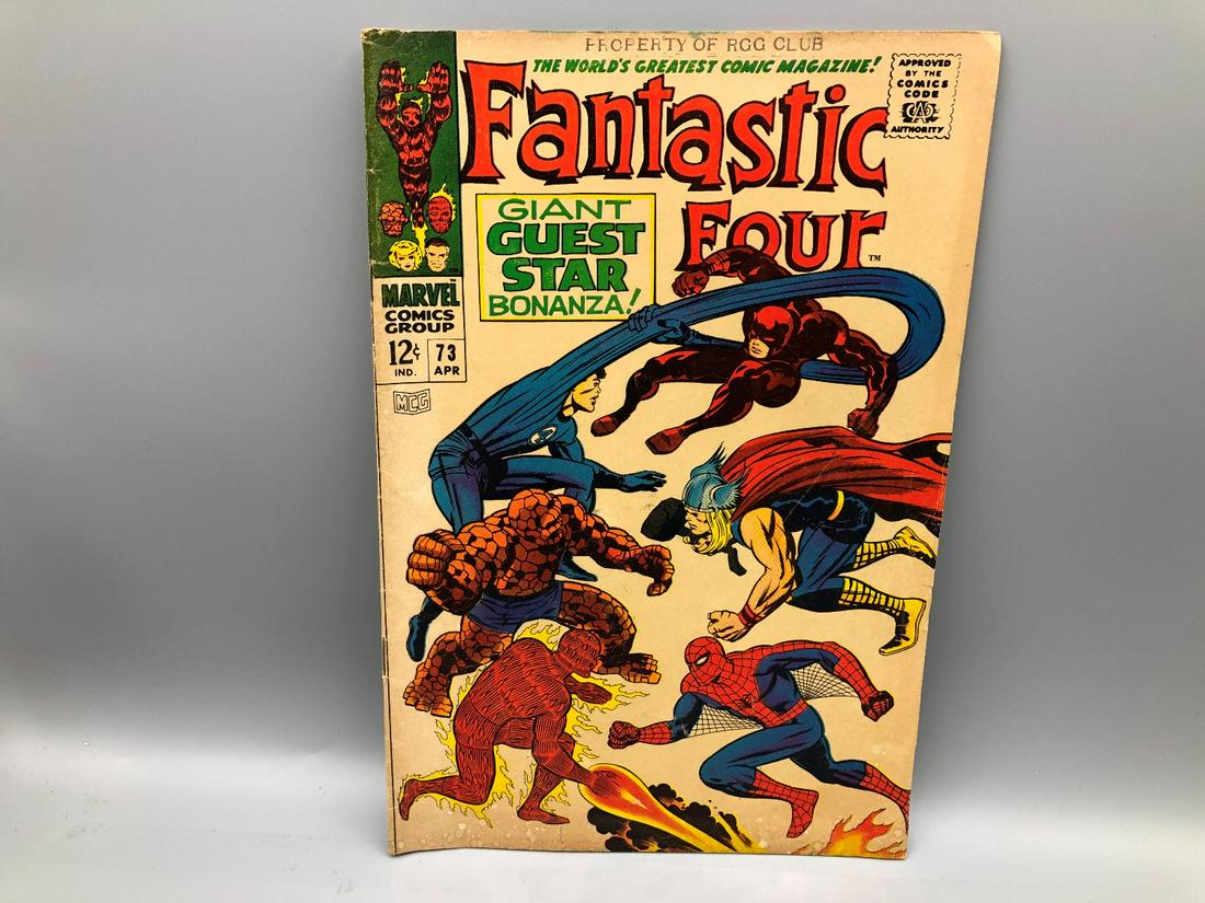 Fantastic Four #73 - Spiderman, Thor, Daredevil (1 of 3)