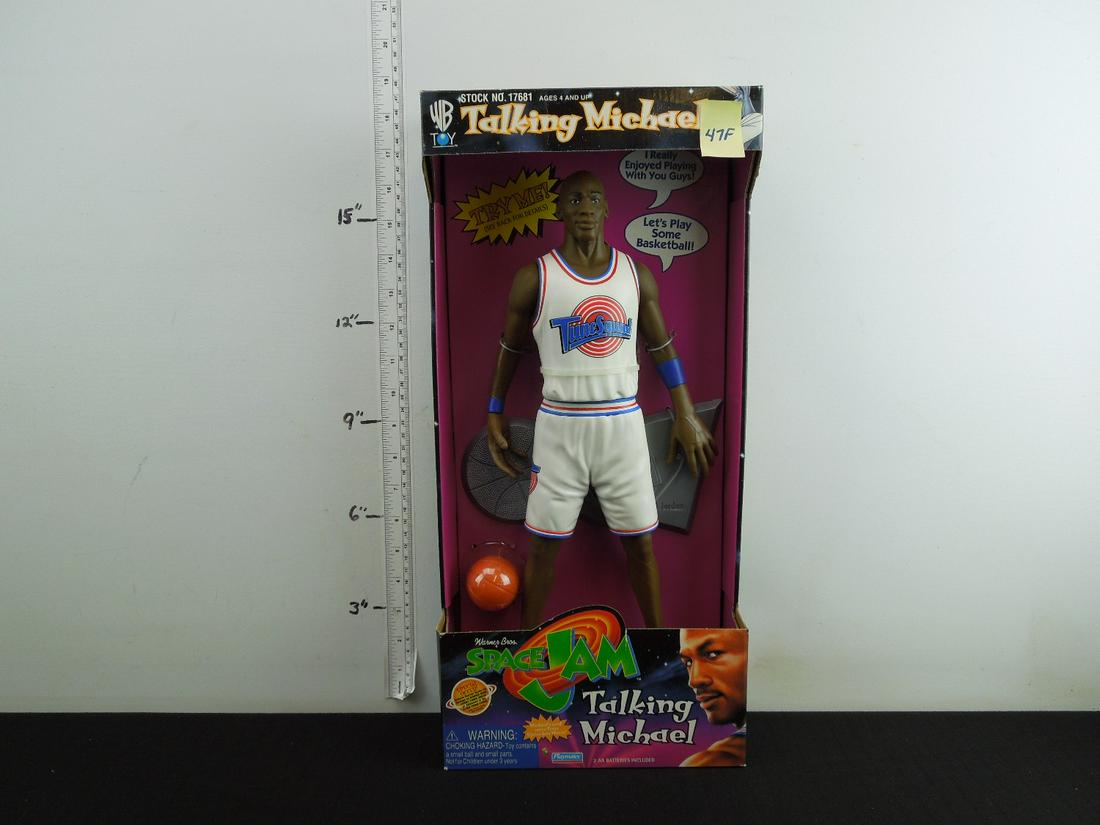 NIB Playmates Talking Michael Jordan Doll No. 17681: NIB Playmates Talking Michael Jordan Doll No. 17681