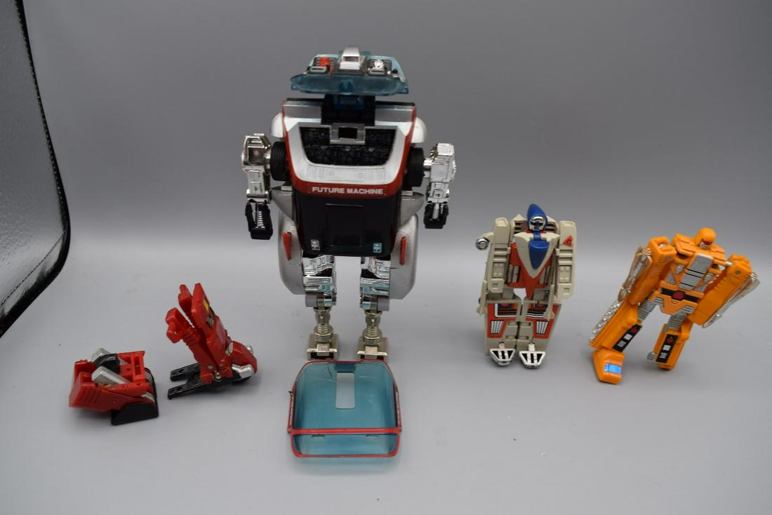 Go Bots Lot of 4 - Psycho, Heatseeker, Blaster, Scooter (1 of 2)