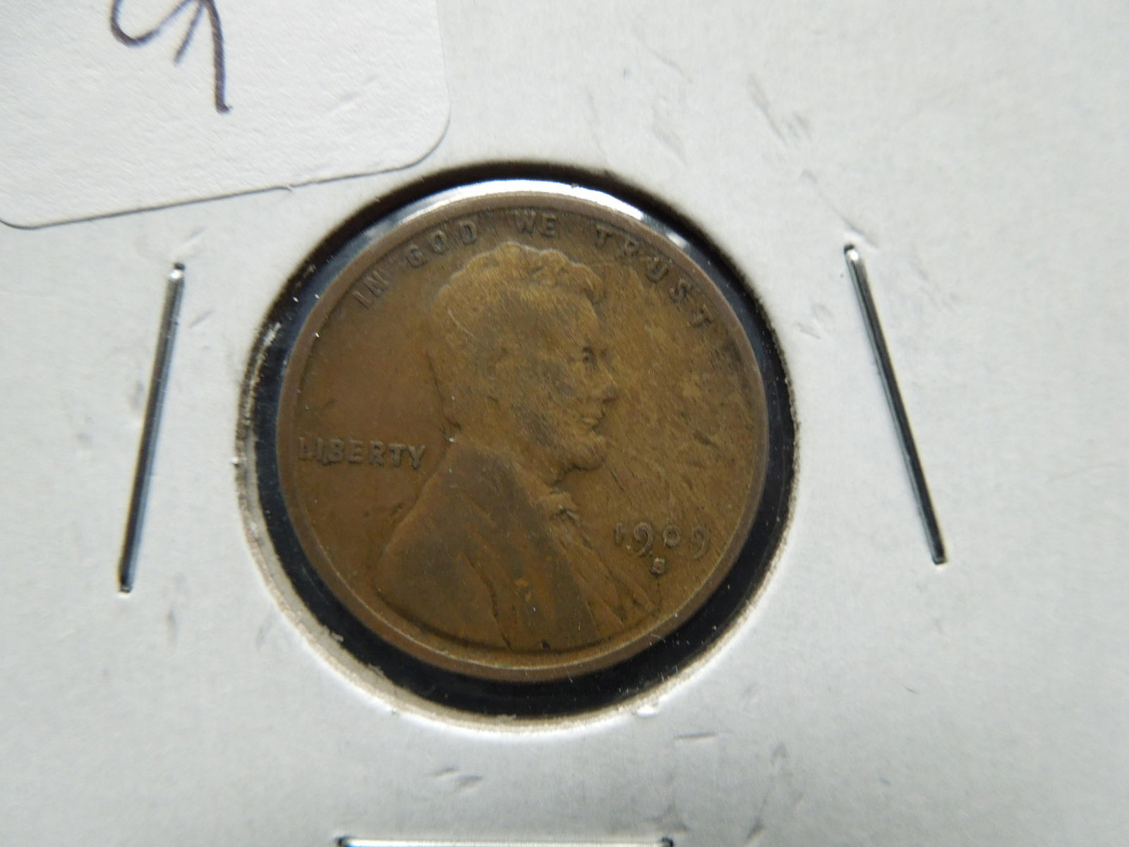 1909 S Lincoln Cent Key Date (1 of 3)