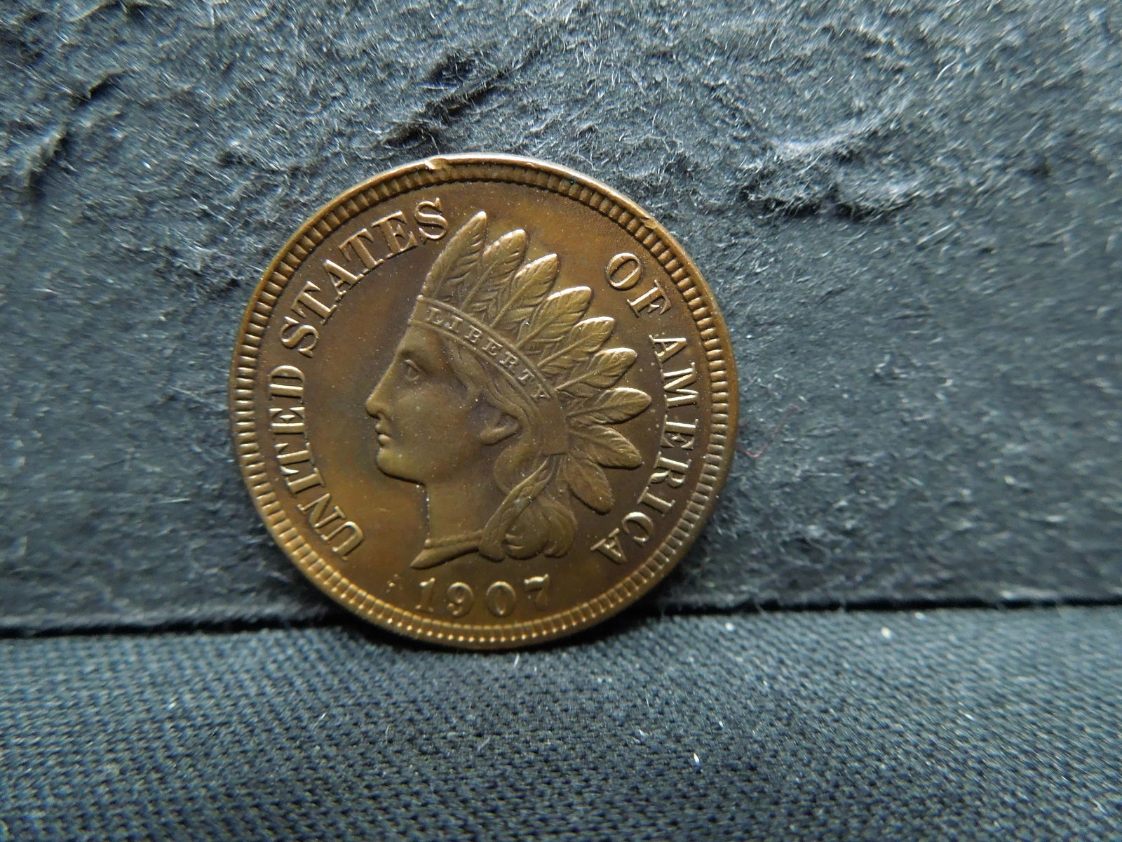 1907 Indian Head Cent Great Details (1 of 2)