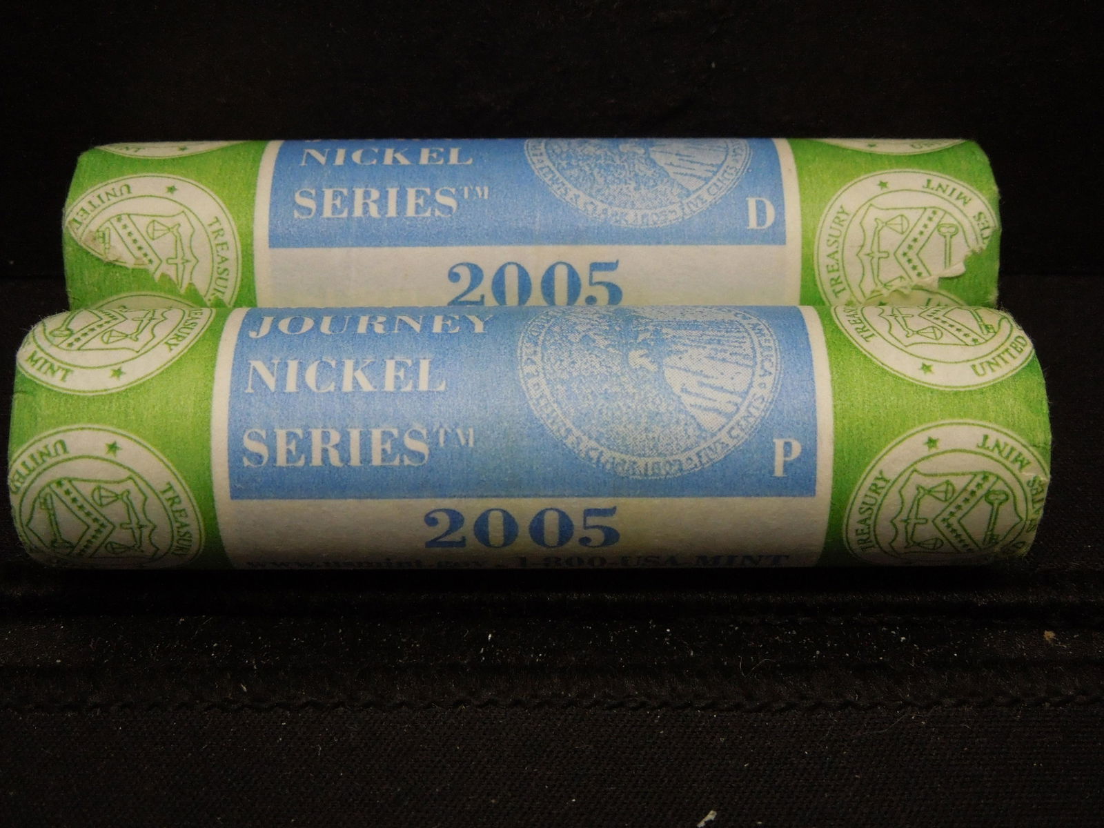 2005 P&D Ocean View Mint Wrapped Jefferson Nickel Two (1 of 3)