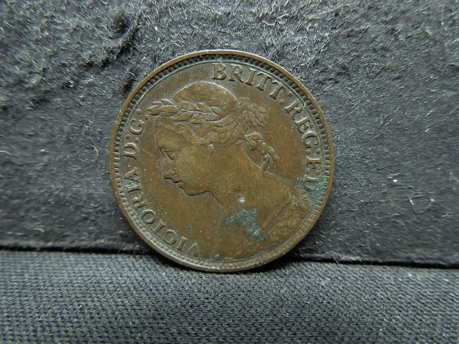 1885 Great Britain Farthing Nice (1 of 2)