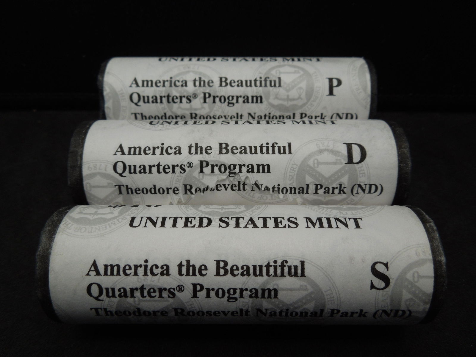 2016 PDS Theodore Roosevelt National Park Quarter Rolls (1 of 4)