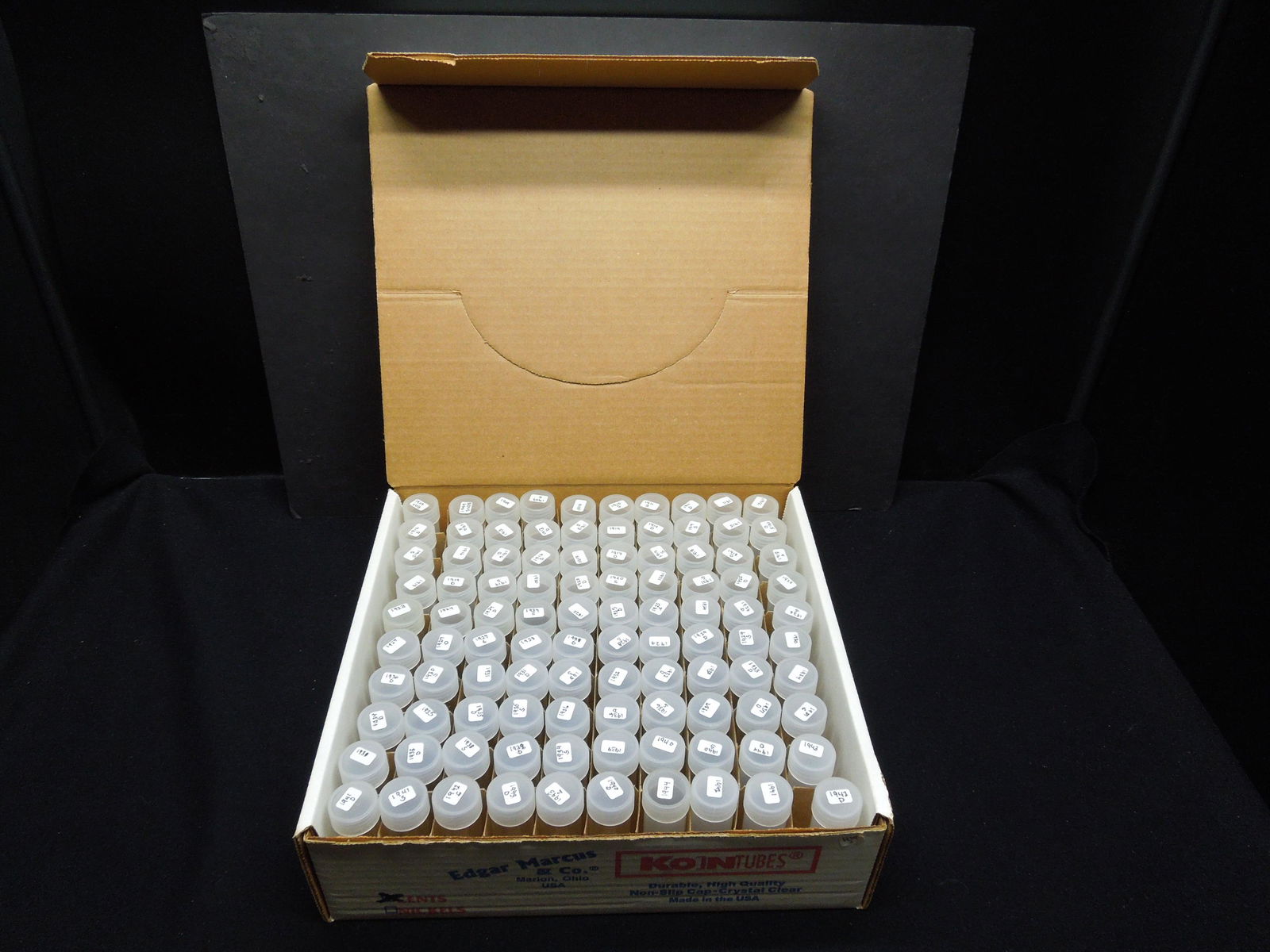 (100) Empty Coin Tubes (1 of 4)