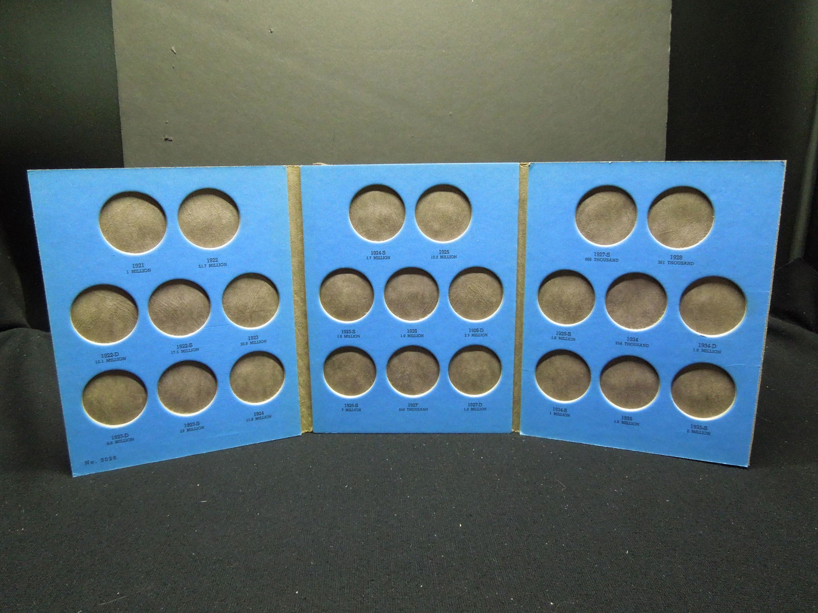 Empty Peace Dollar Book 1921-1935 (1 of 4)