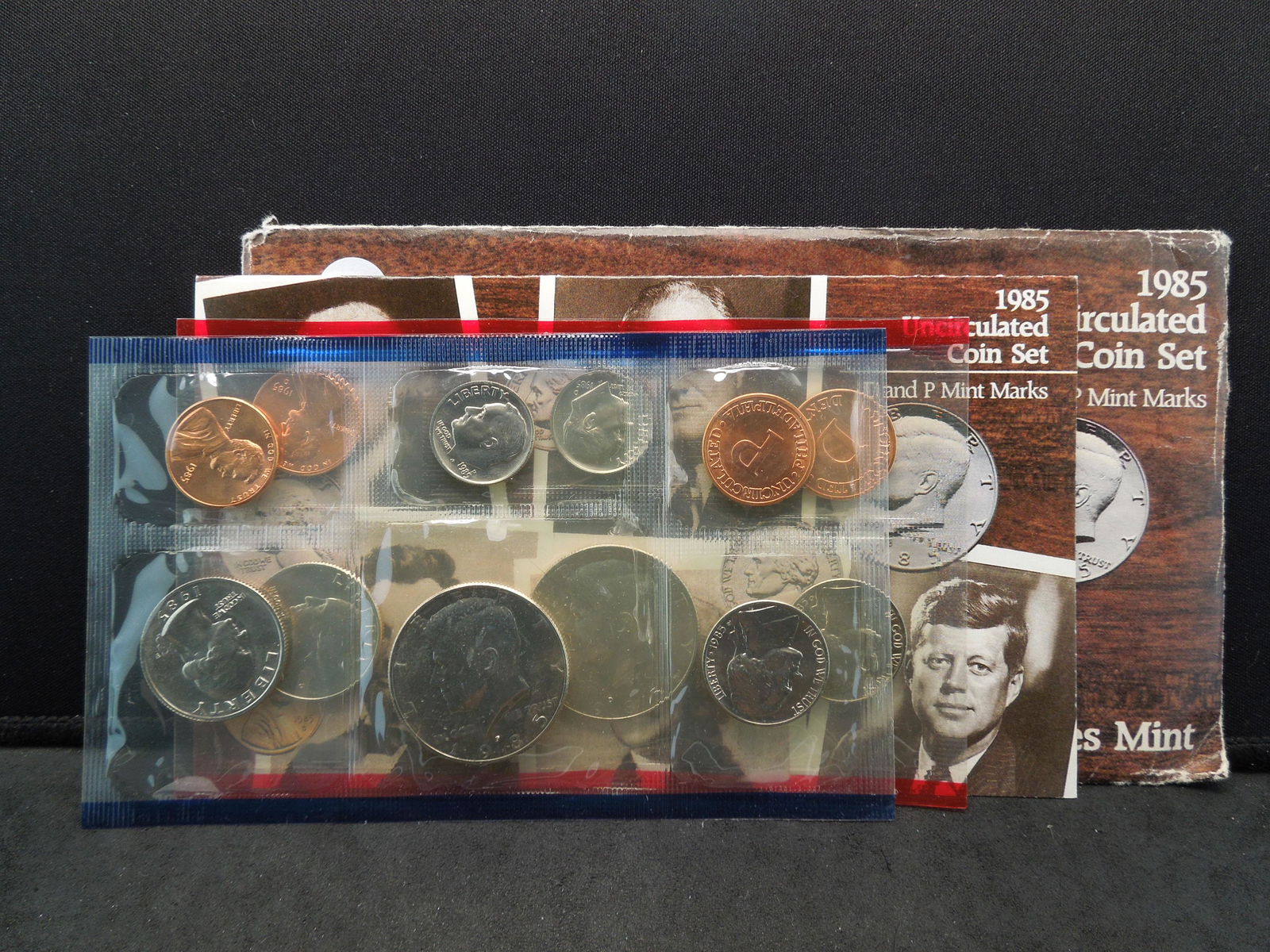 1985 PD US Mint UNC Coin Set (1 of 6)