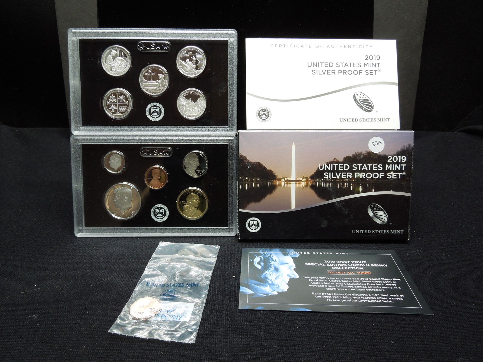 2019 S US mint Silver Proof Set (1 of 9)