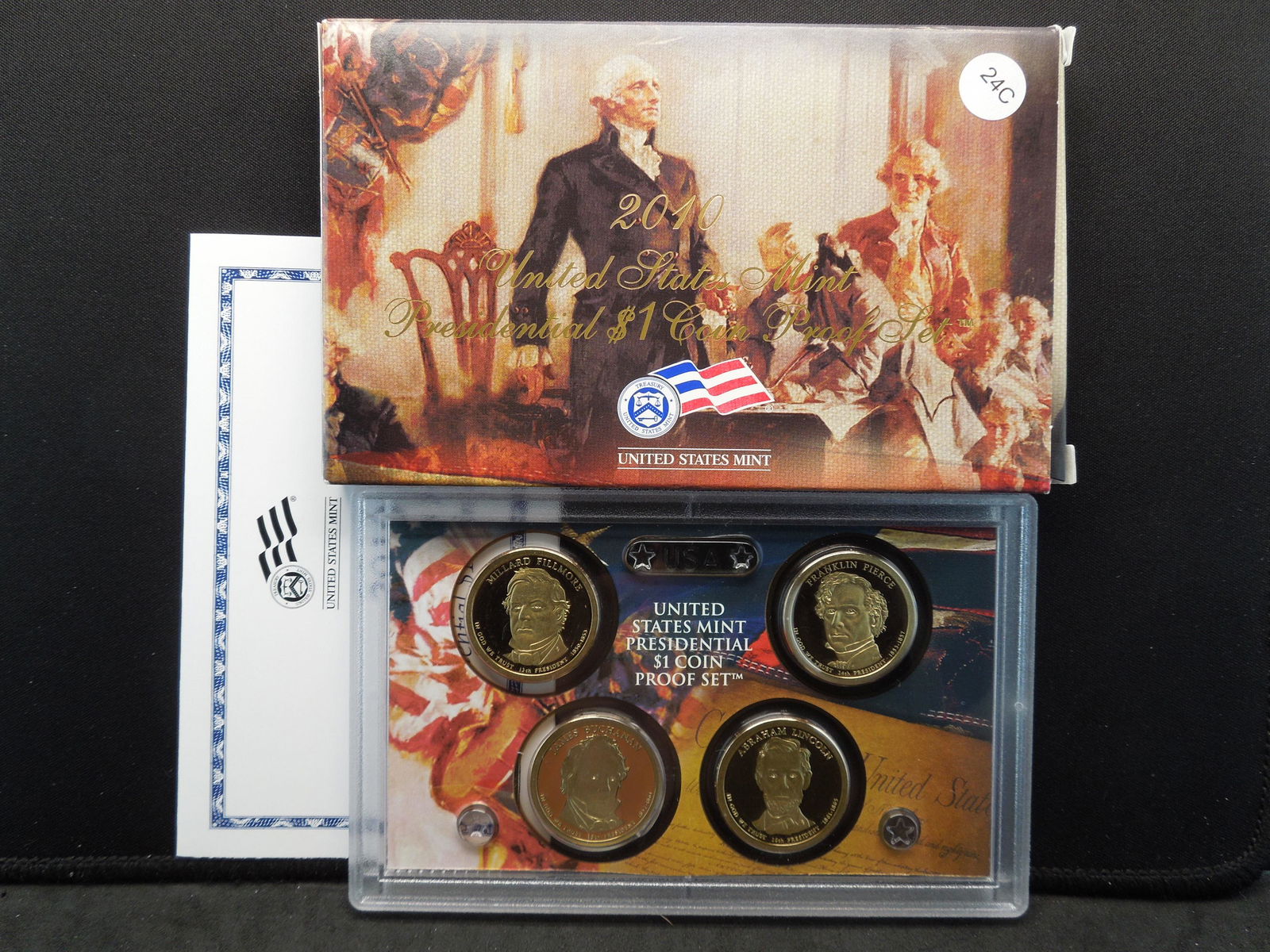 2010 US Mint Presidential One Dollar Proof Set (1 of 4)