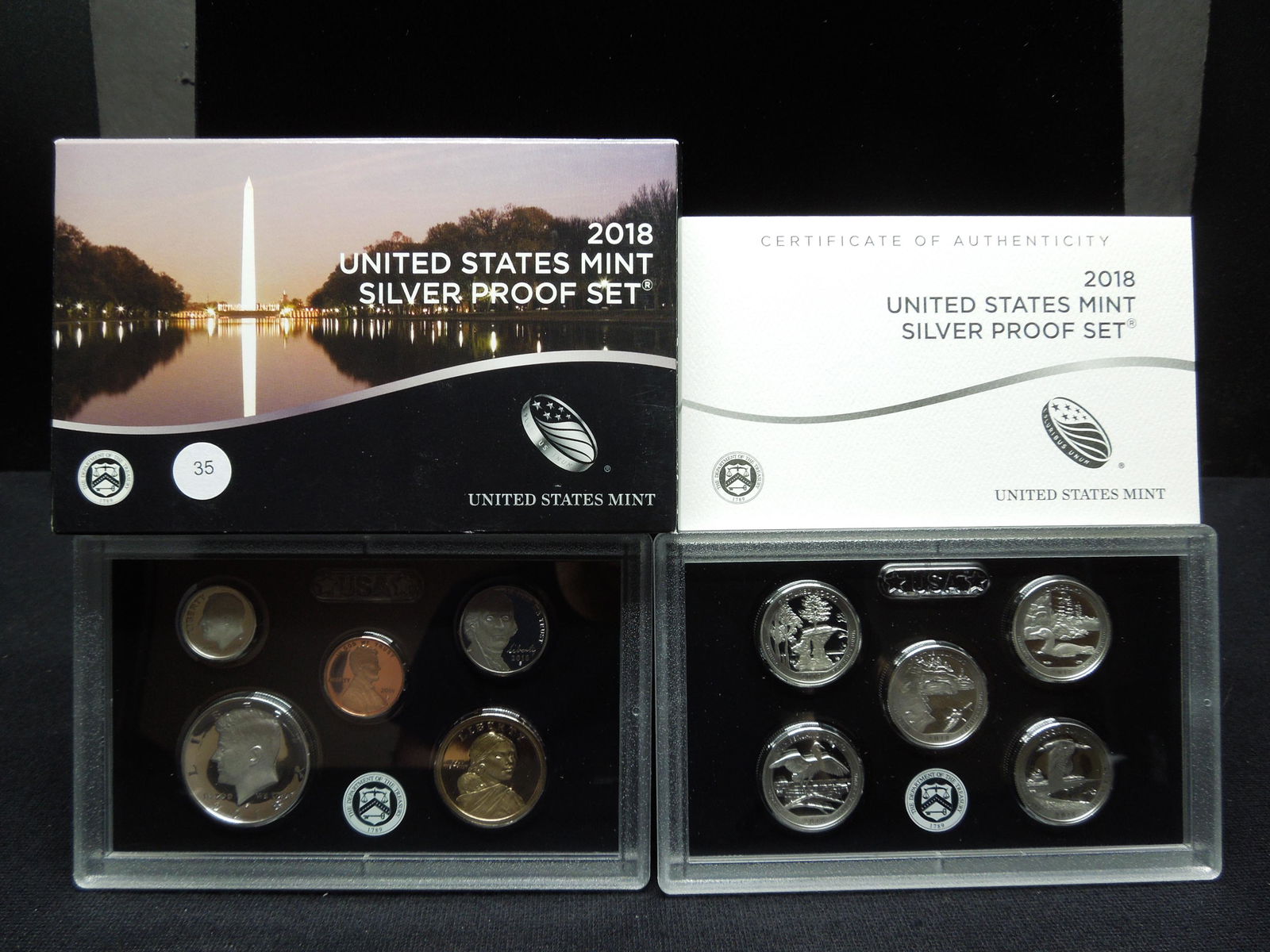 2018 S US Mint Silver Proof Set (1 of 6)