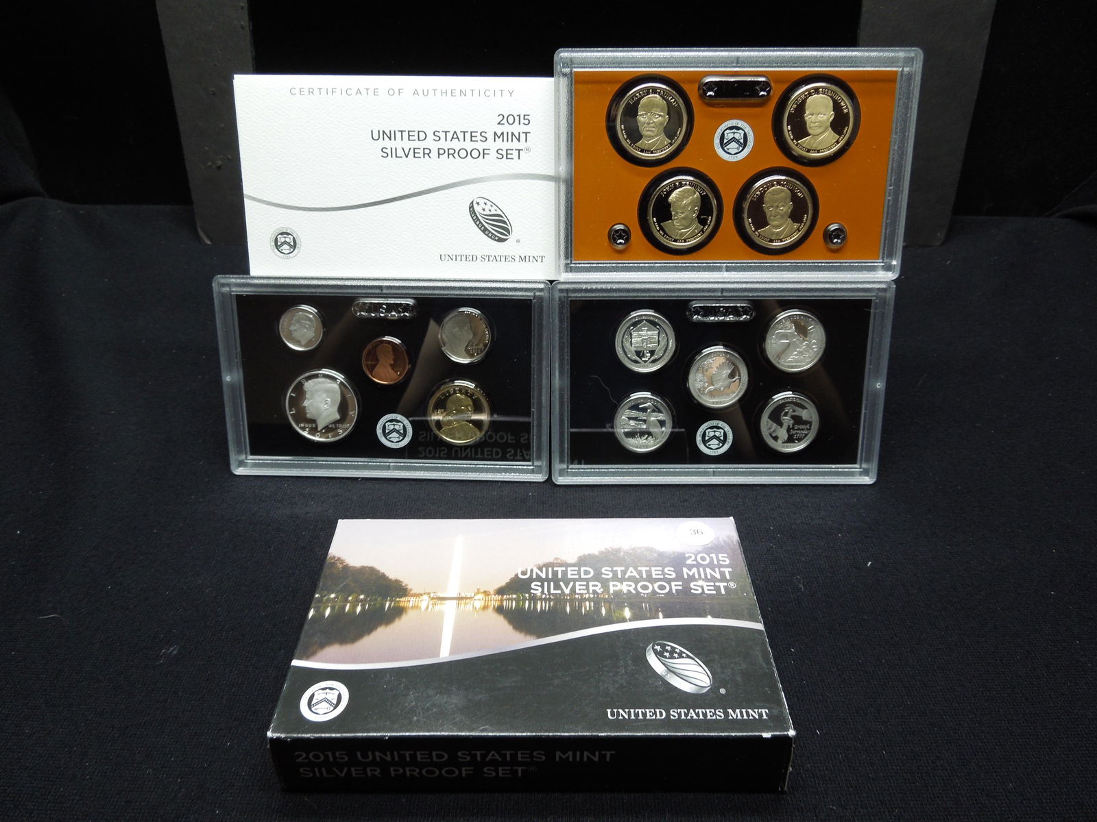2015 S US Mint Silver Proof Set (1 of 9)