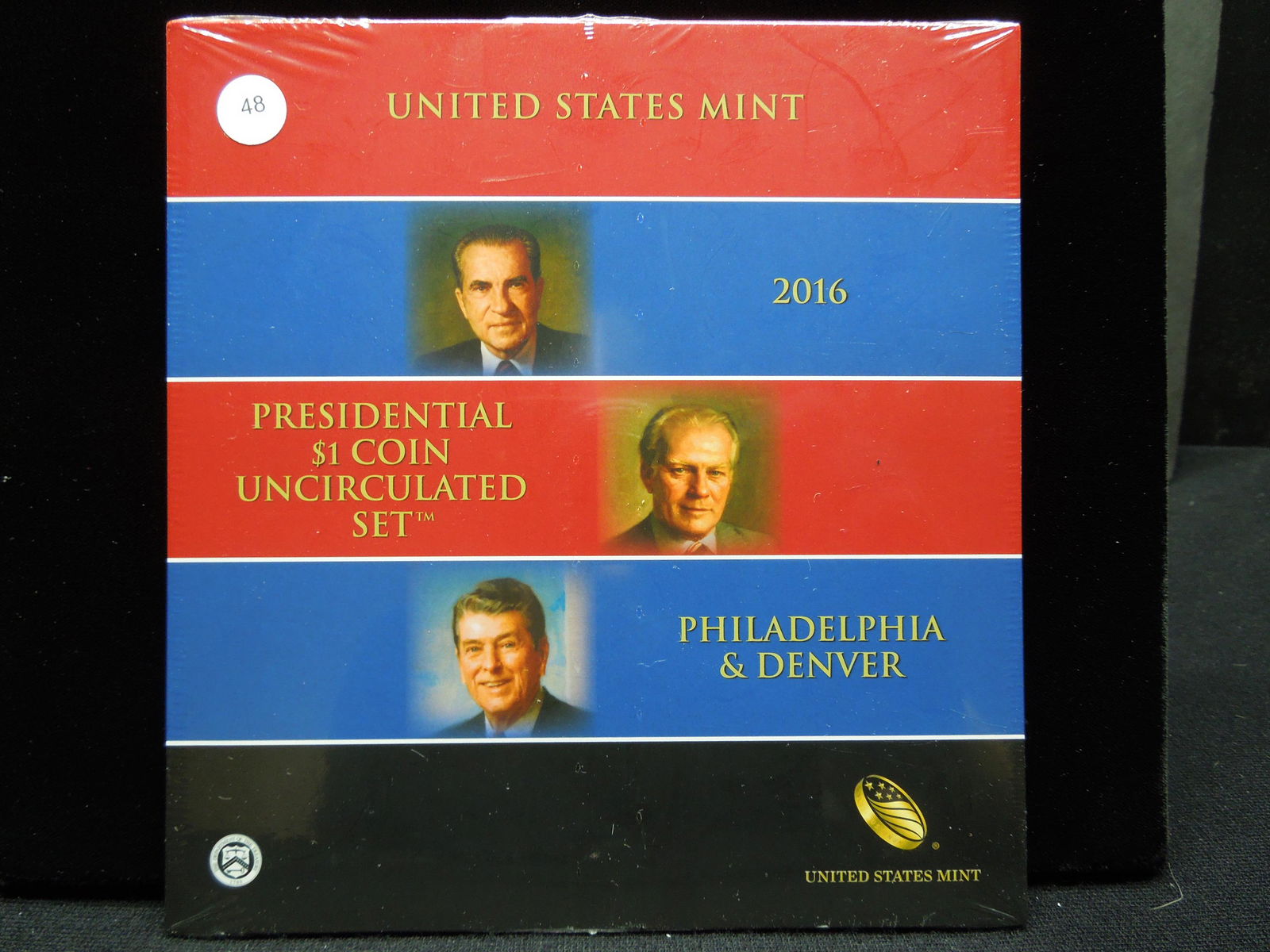 2016 PD US Mint Presidential Dollar UNC Set (1 of 3)
