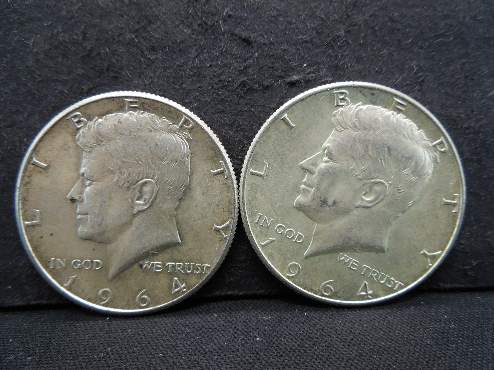(2) 1964 Kennedy Half Dollars (1 of 2)