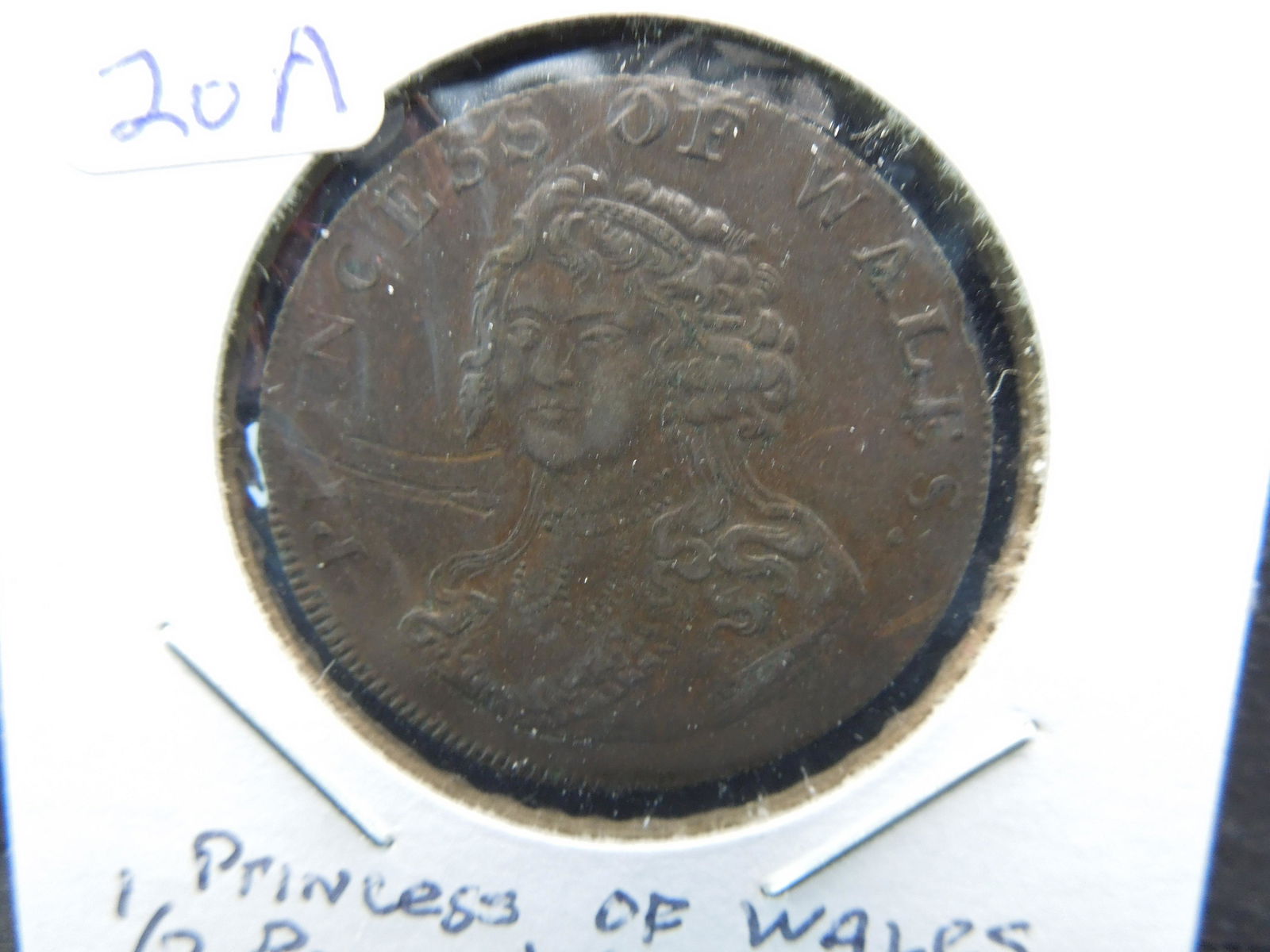 1795 England Pitt Condor Token.  Lord Chatham.  Very (1 of 3)