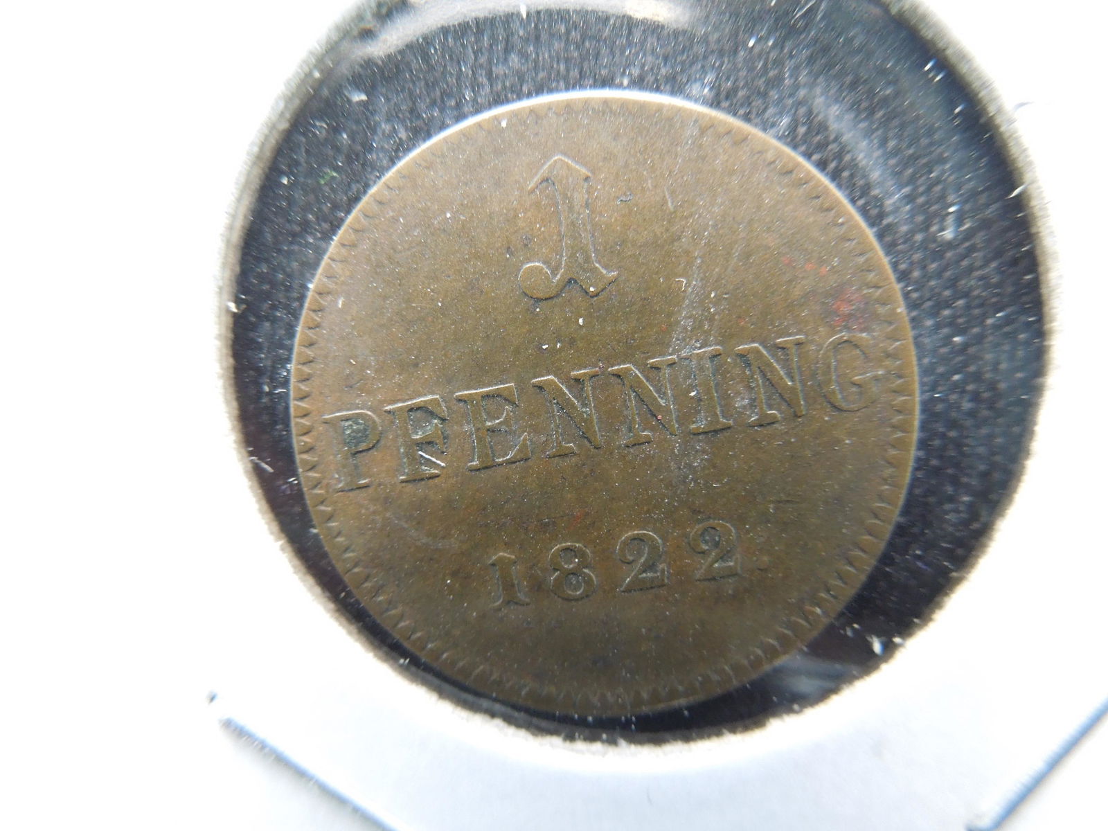 1822 Germany 1 Pfennig. (1 of 3)