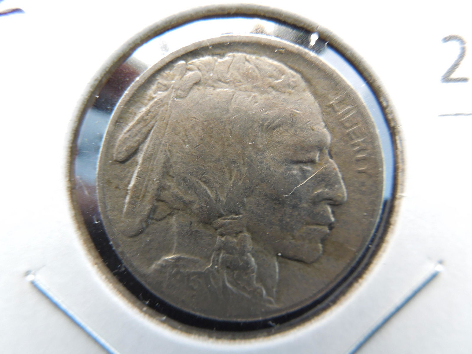 1913 T-2 Buffalo 5c.  XF. (1 of 3)