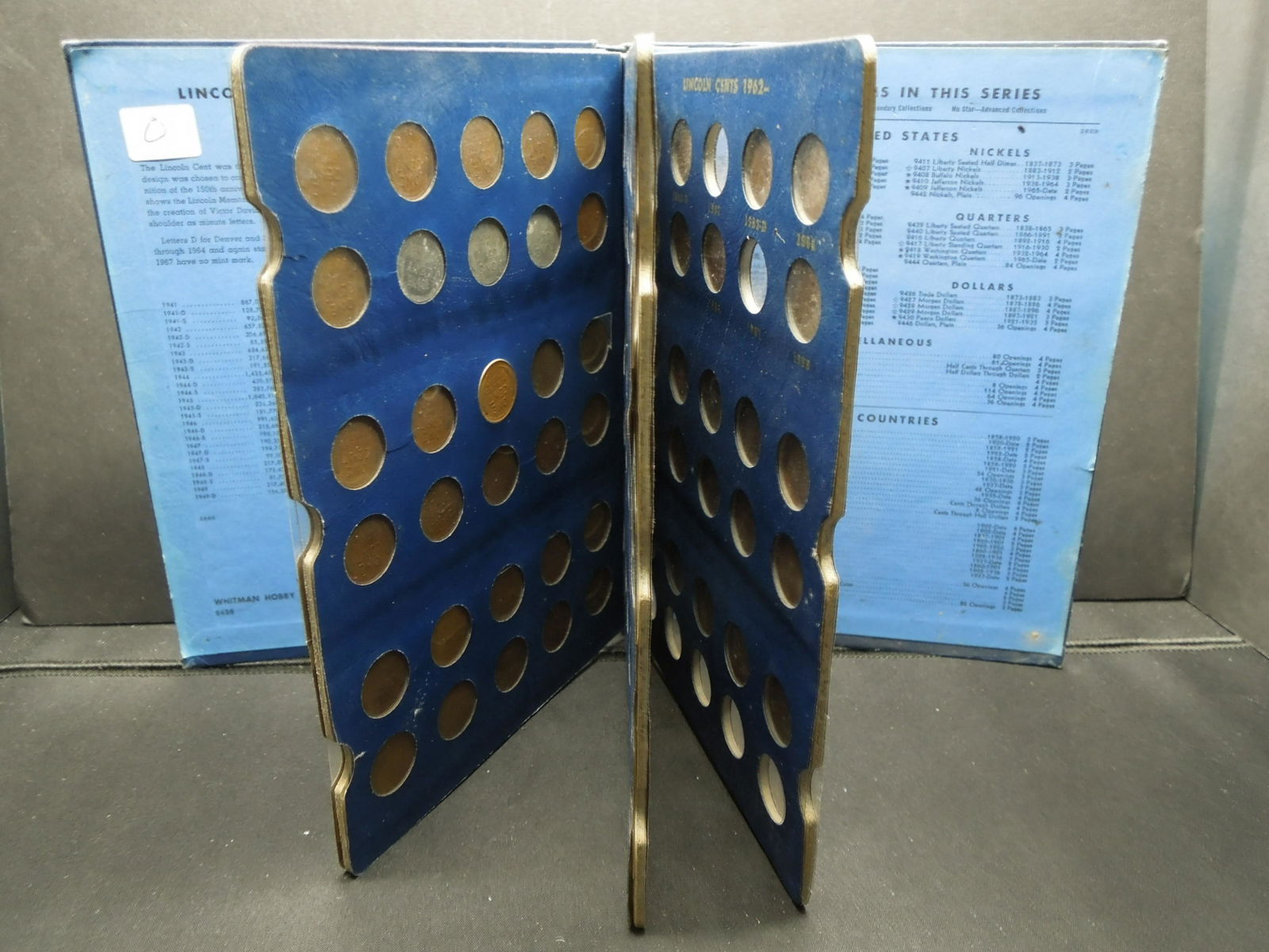 1941-1958-D Lincoln Wheat cent set.  Also has 29 extra (1 of 11)