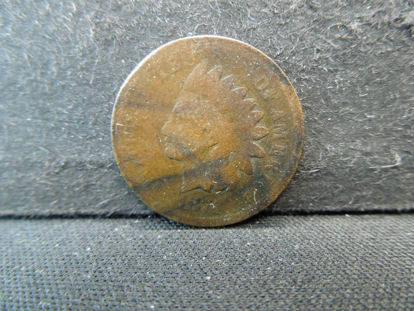 1874 Semi-Key Date Indian Head Cent. (1 of 2)