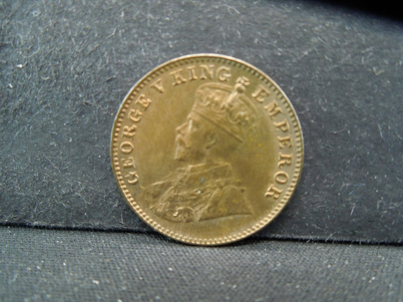 1936 India Red Uncirculated 1/4 Anna.: 1936 India Red Uncirculated 1/4 Anna.
