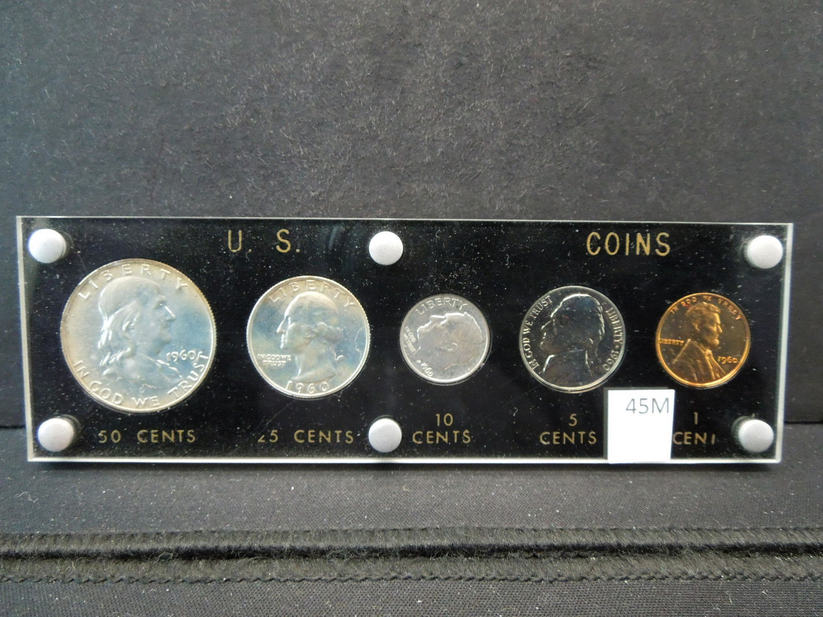 1960 United States 5-Coin Proof Set. (1 of 2)