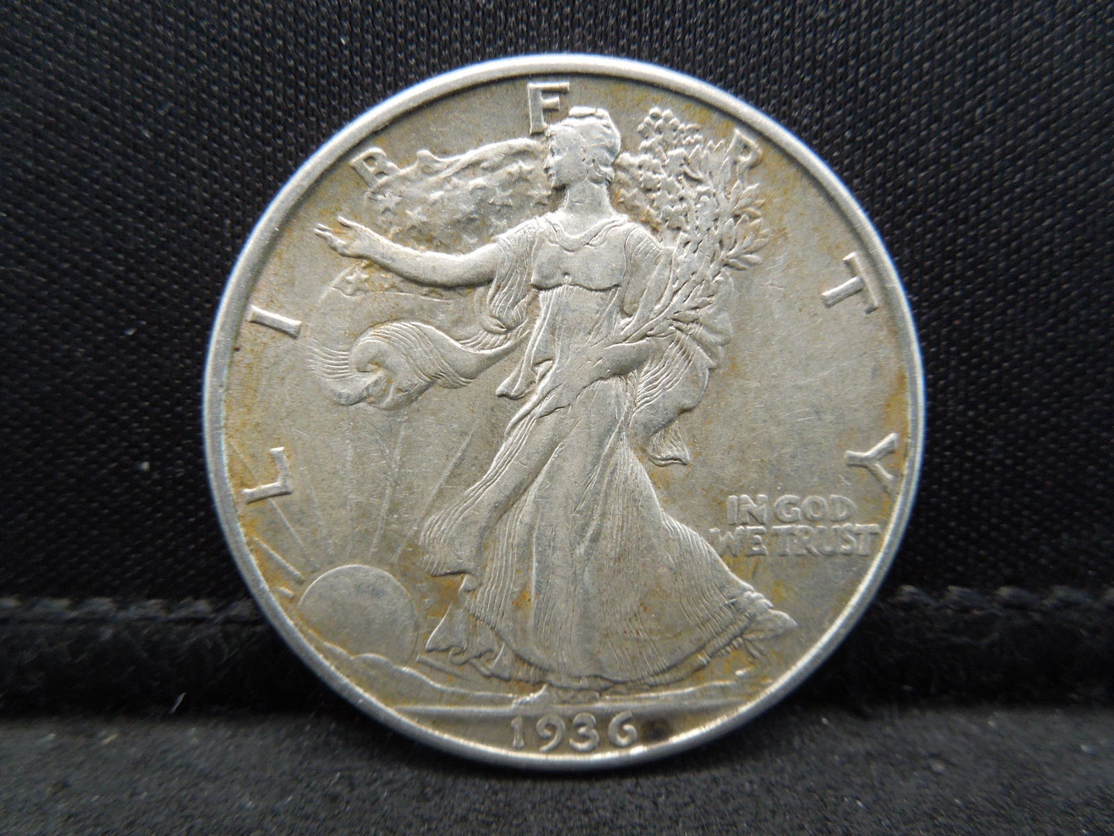 1936 D Walking Liberty Half Dollar Strong Details (1 of 2)