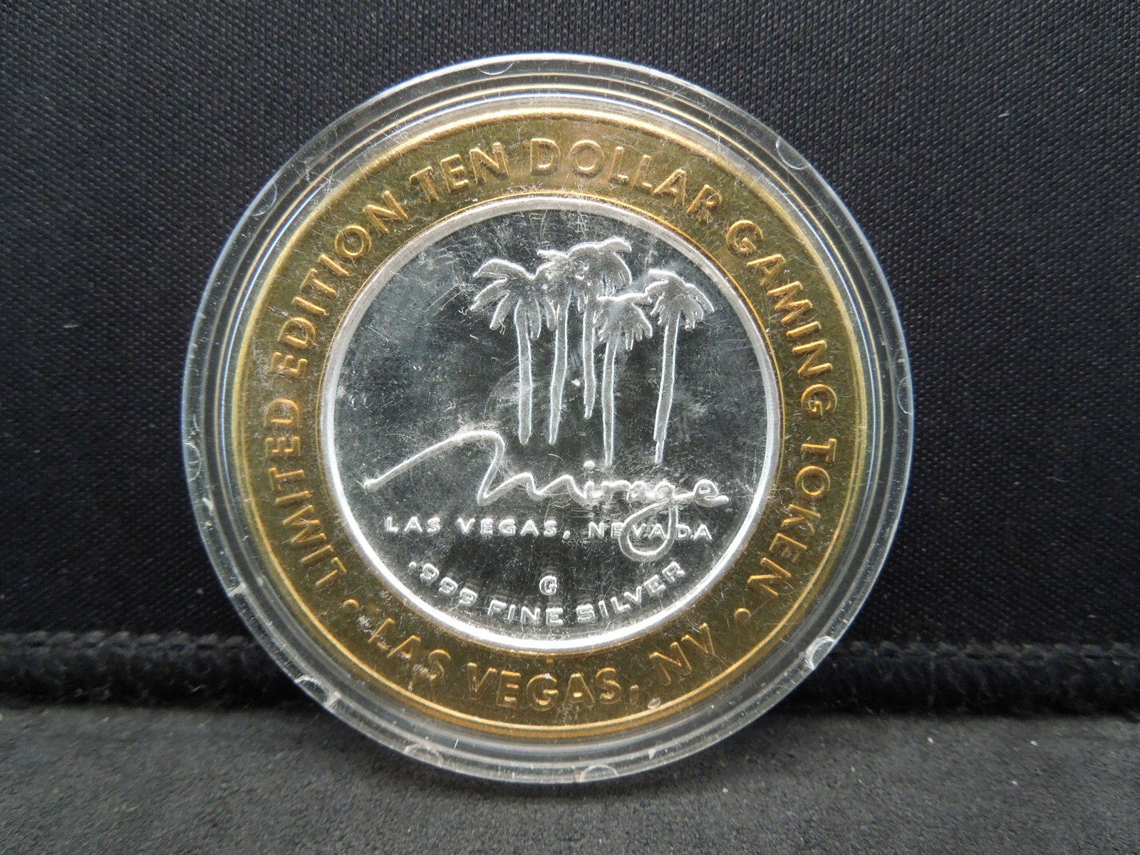 Silver Casino Token The Mirage Las Vegas: Silver Casino Token The Mirage Las Vegas