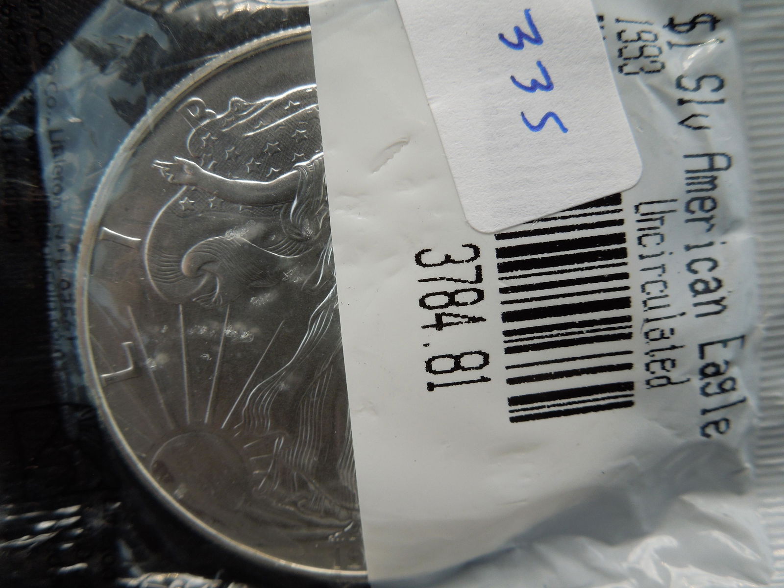 1993 American Silver Eagle in Littleton PKG (1 of 3)
