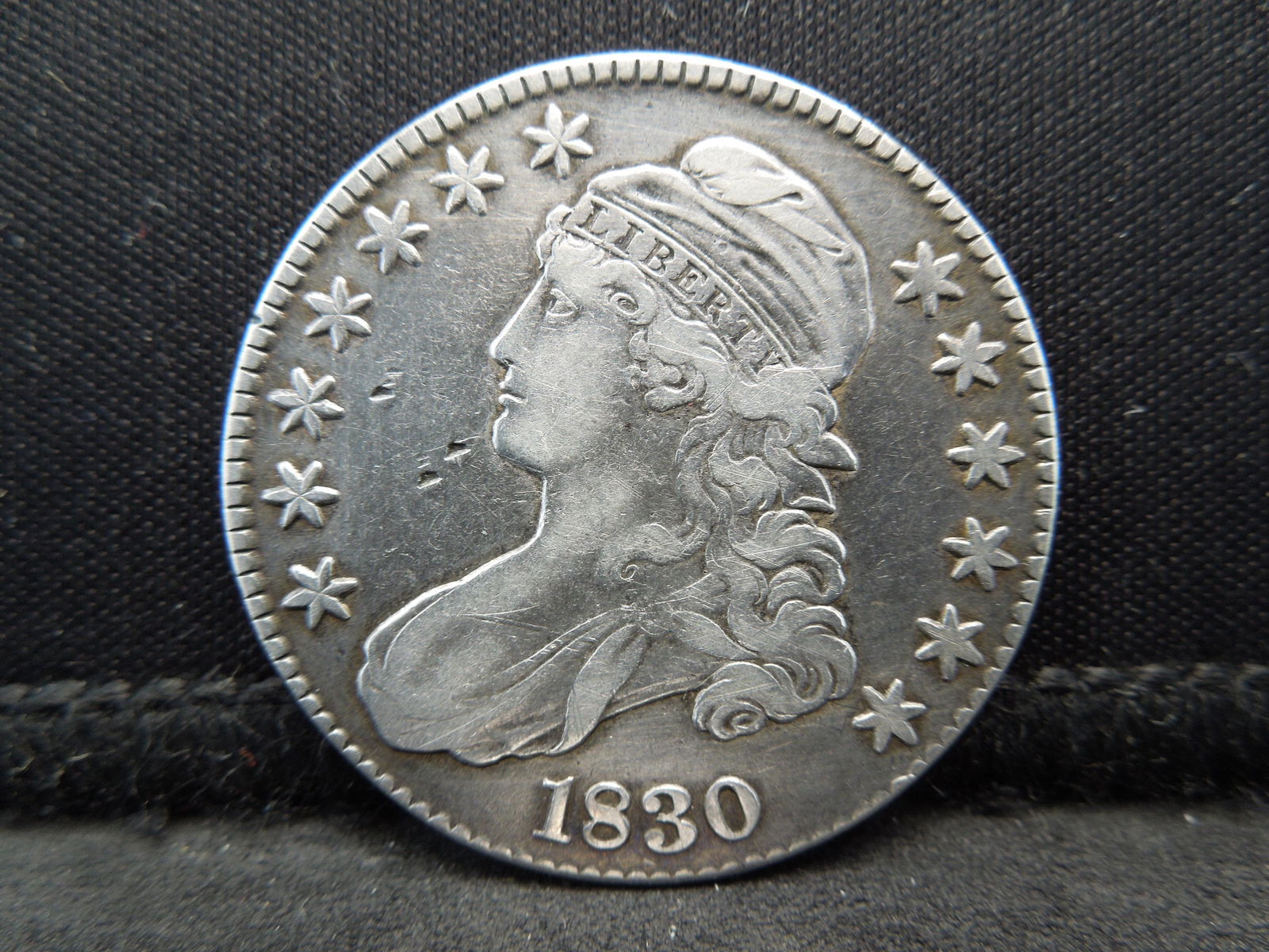1830 Bust Half Dollar (1 of 3)