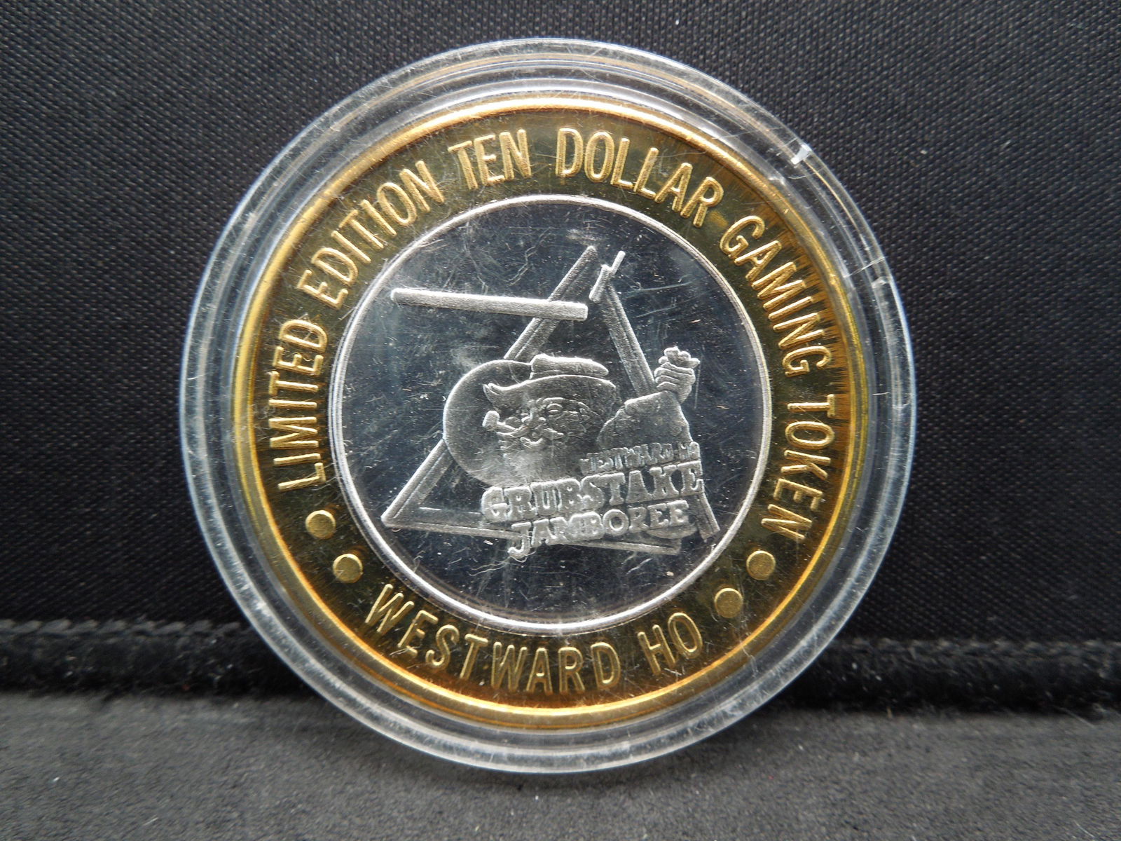 Silver Casino Token Westward Ho Las Vegas (1 of 2)