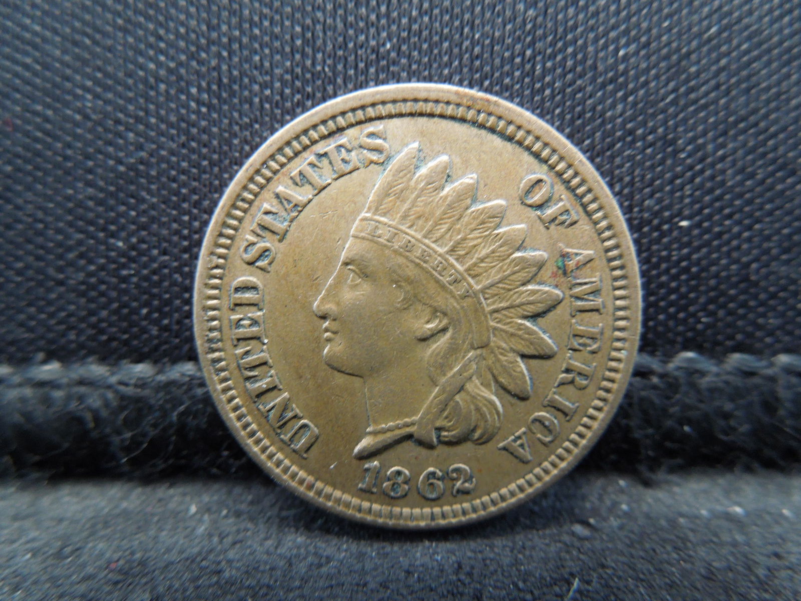1862 Indian Head Cent Great Details (1 of 2)