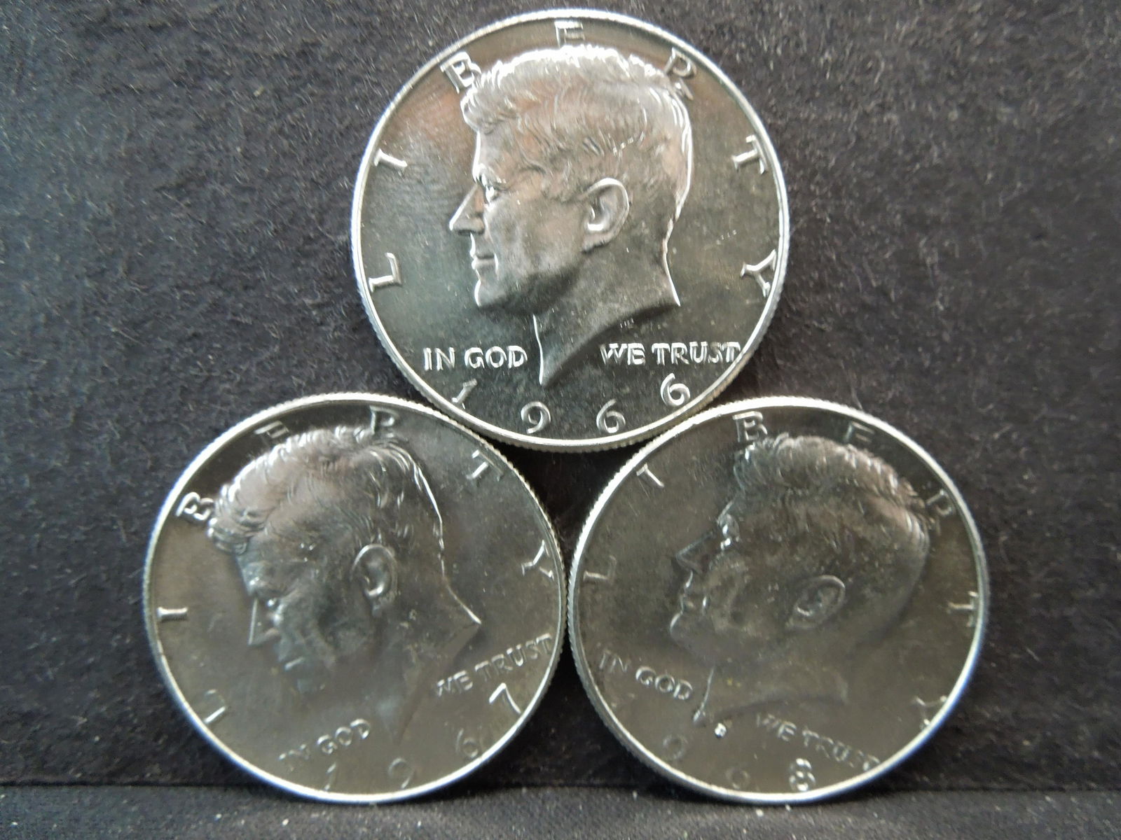 1966 thru 1968 Kennedy Half Dollars - 40% Silver (1 of 2)