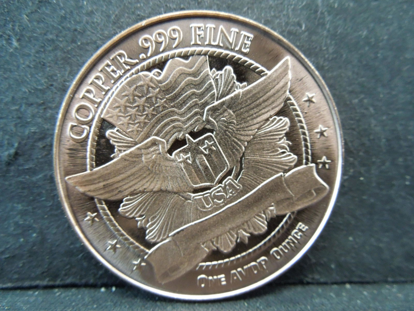 Copper Round .999 Eagle (1 of 2)