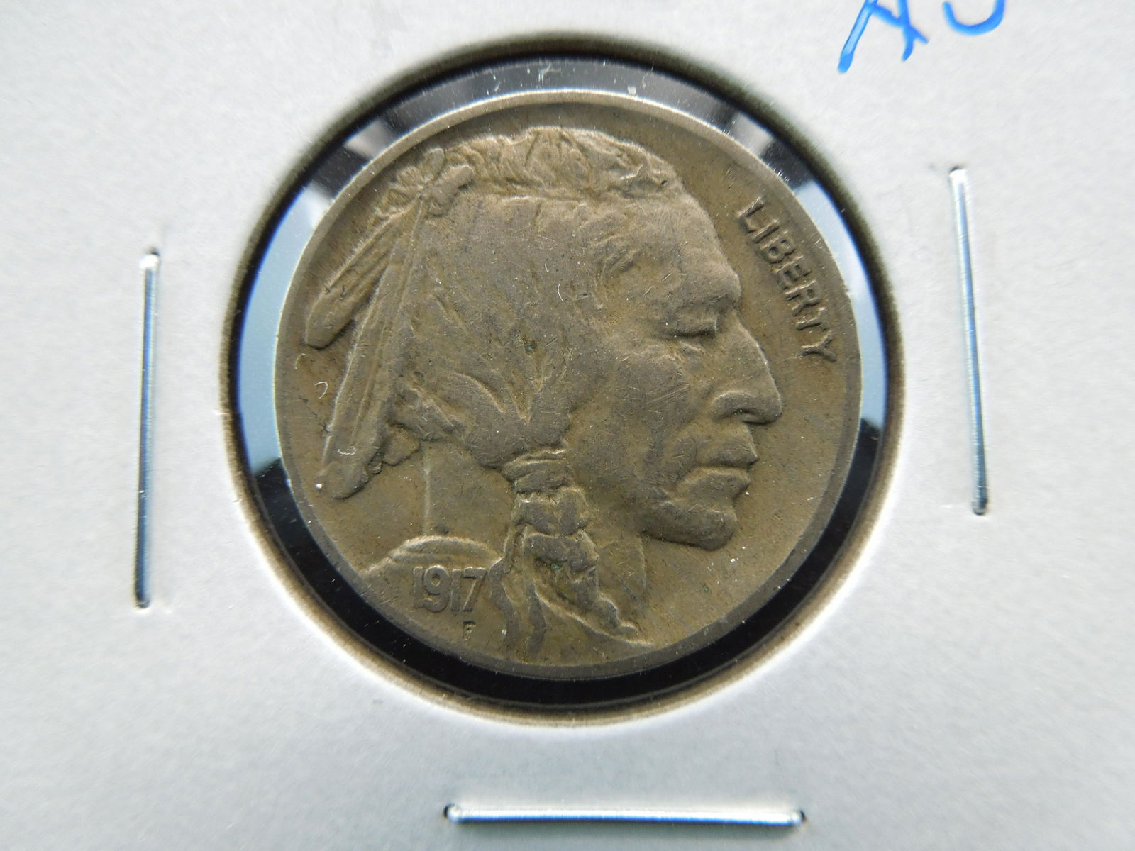 1917 Buffalo 5c.  AU. (1 of 3)