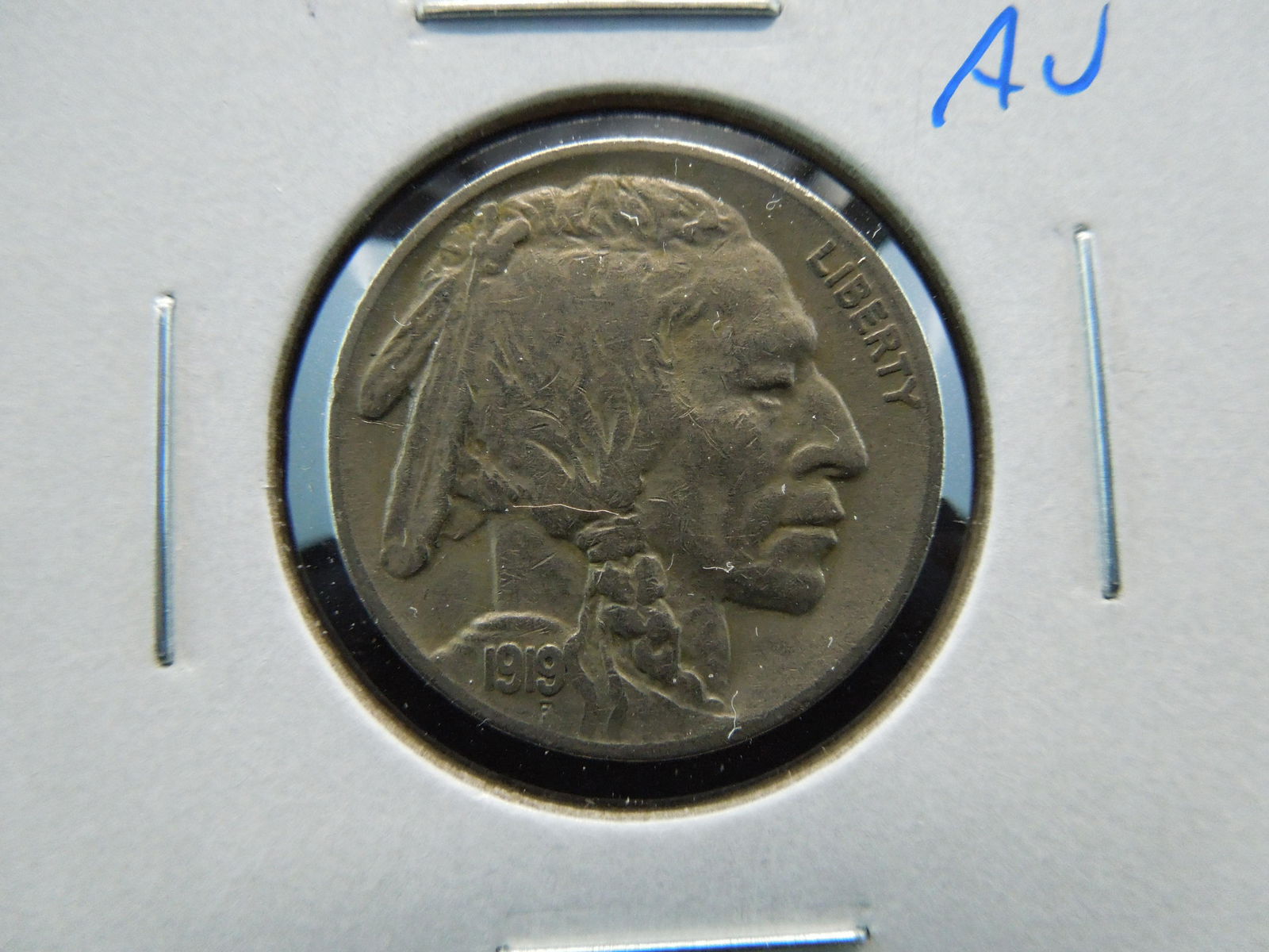 1919 Buffalo 5c.  AU. (1 of 3)