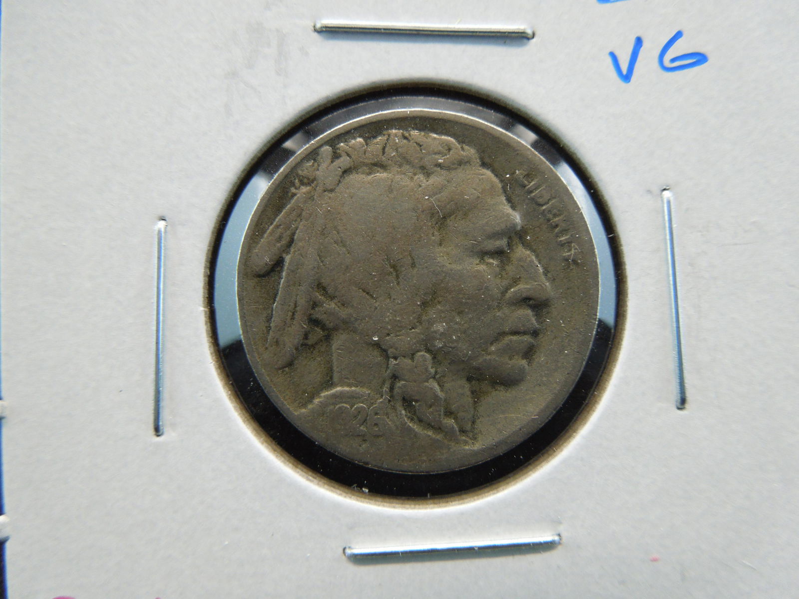 1926-S Buffalo 5c.  VG. (1 of 3)