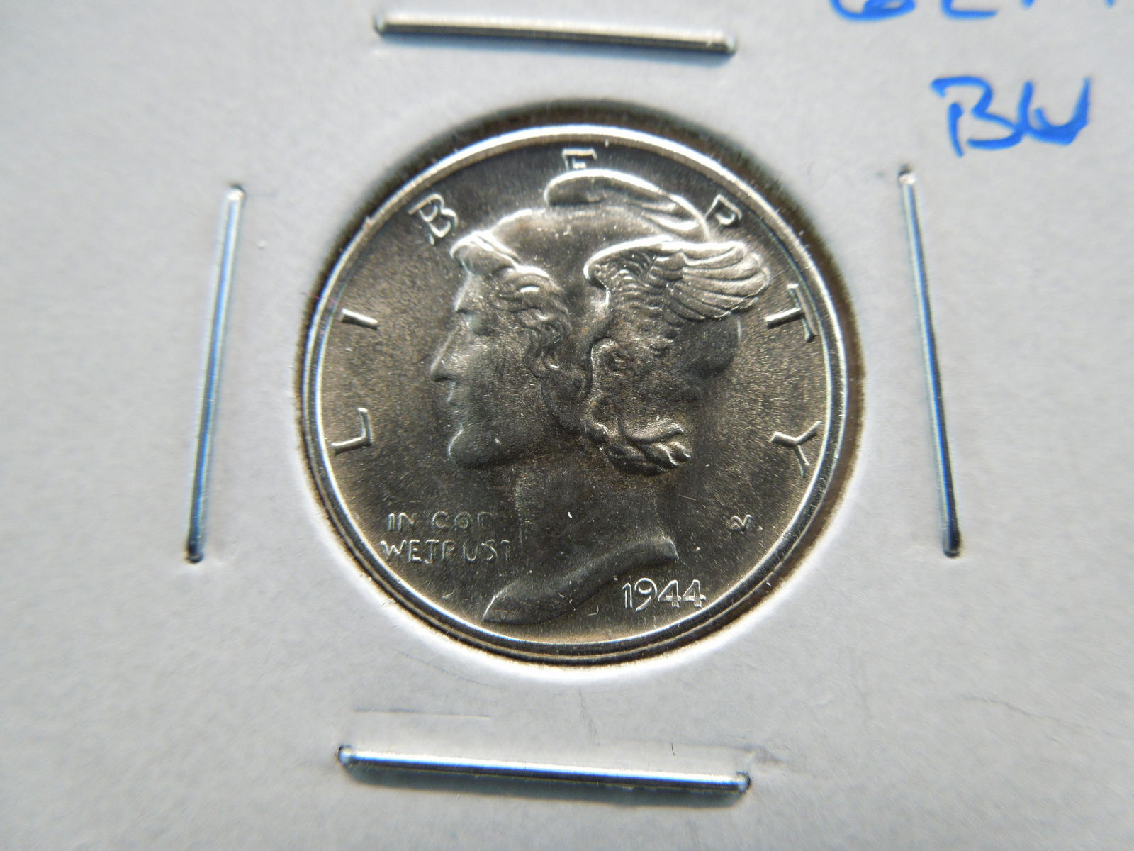 1944 Mercury 10c.  Gem BU. (1 of 3)