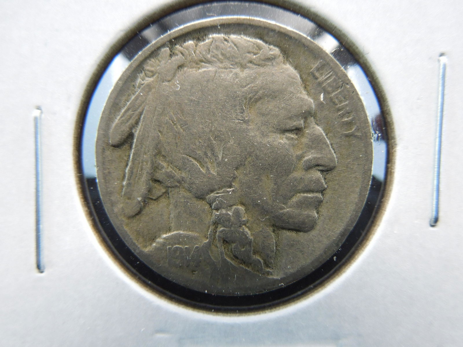 1914 Buffalo 5c.  Fine. (1 of 3)
