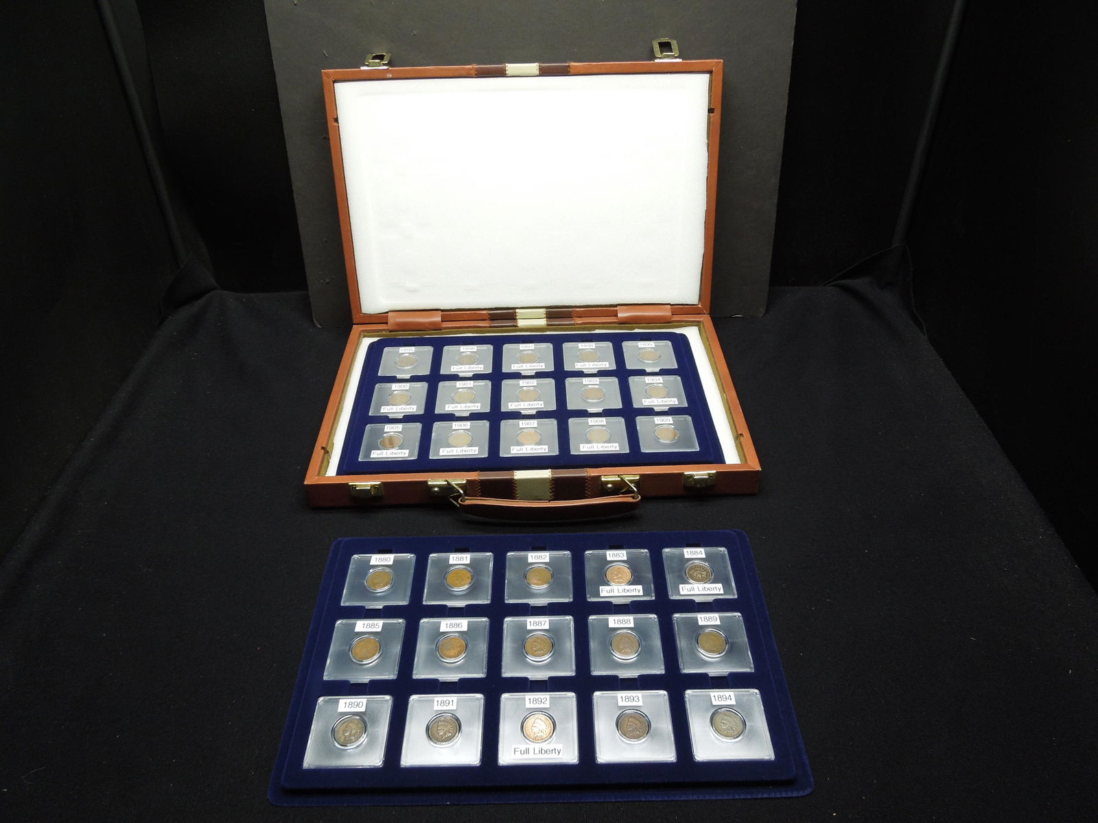 (30) Consecutive Indian Cents, 1880-1909 (1 of 8)