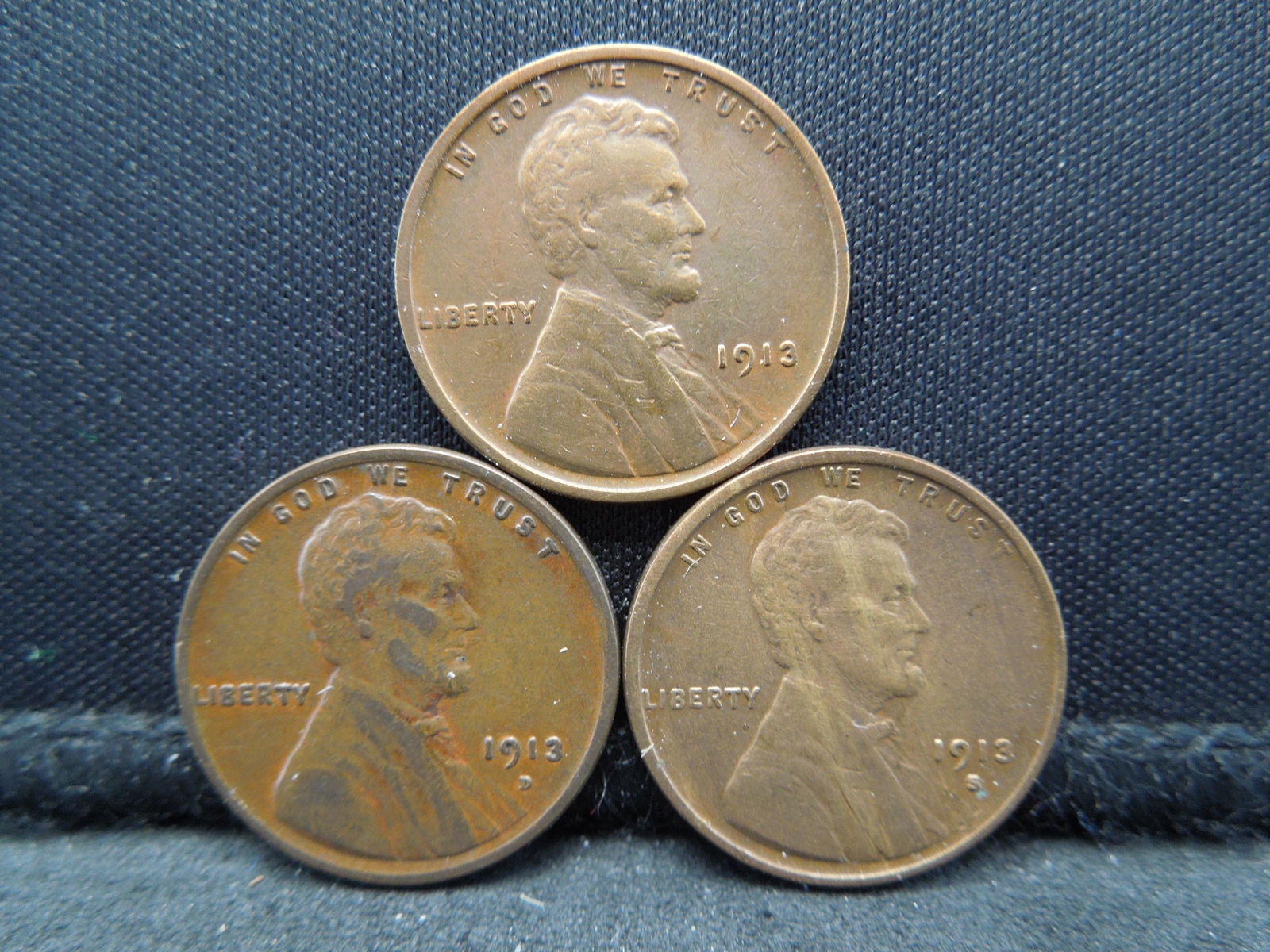 1913 PDS Wheat Cents (1 of 2)
