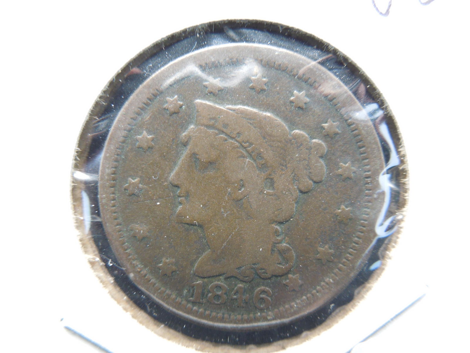 1846 US Large Cent. Very Good. (1 of 3)