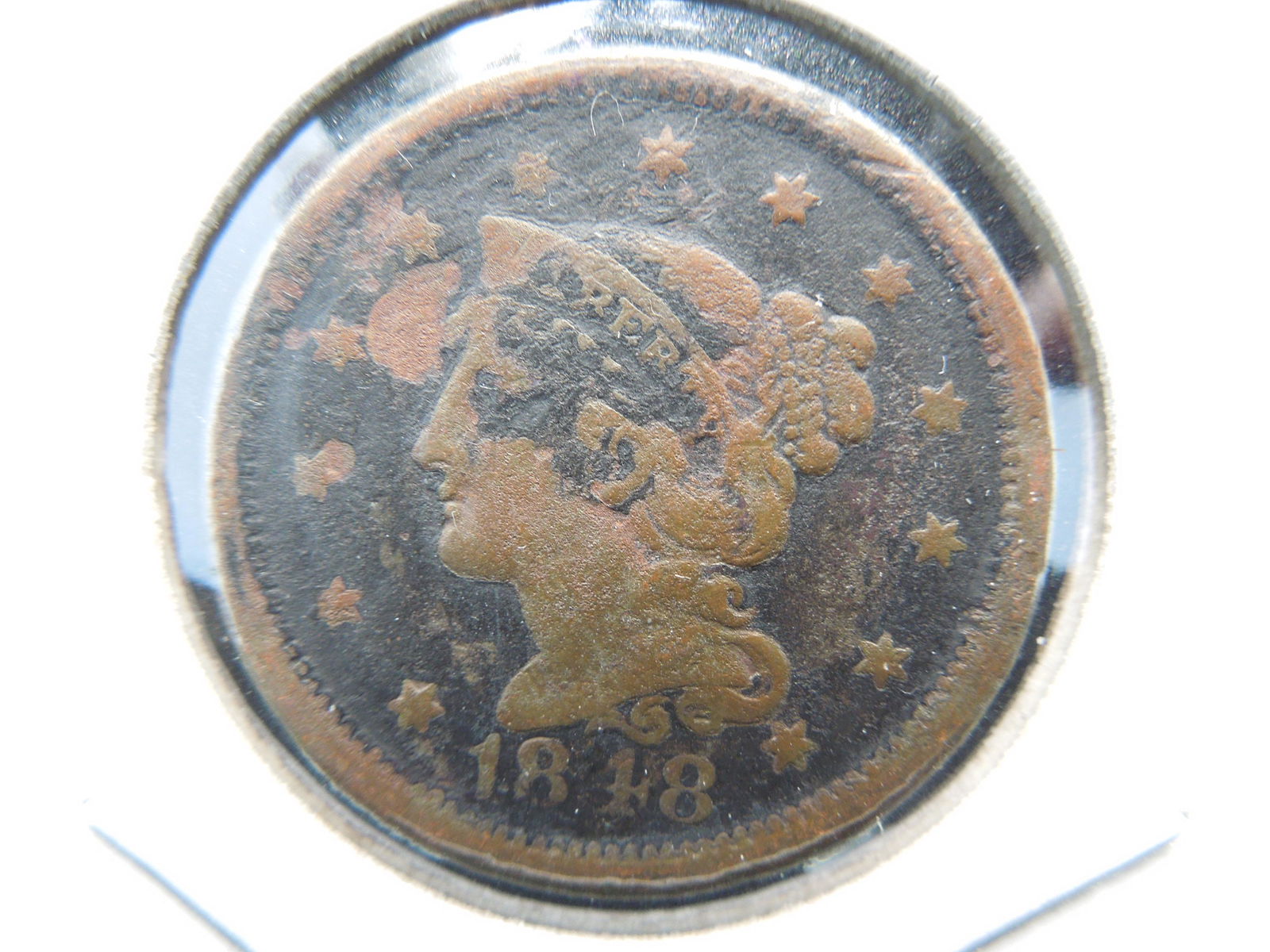 1848 US Large Cent. Fine Detail. (1 of 3)