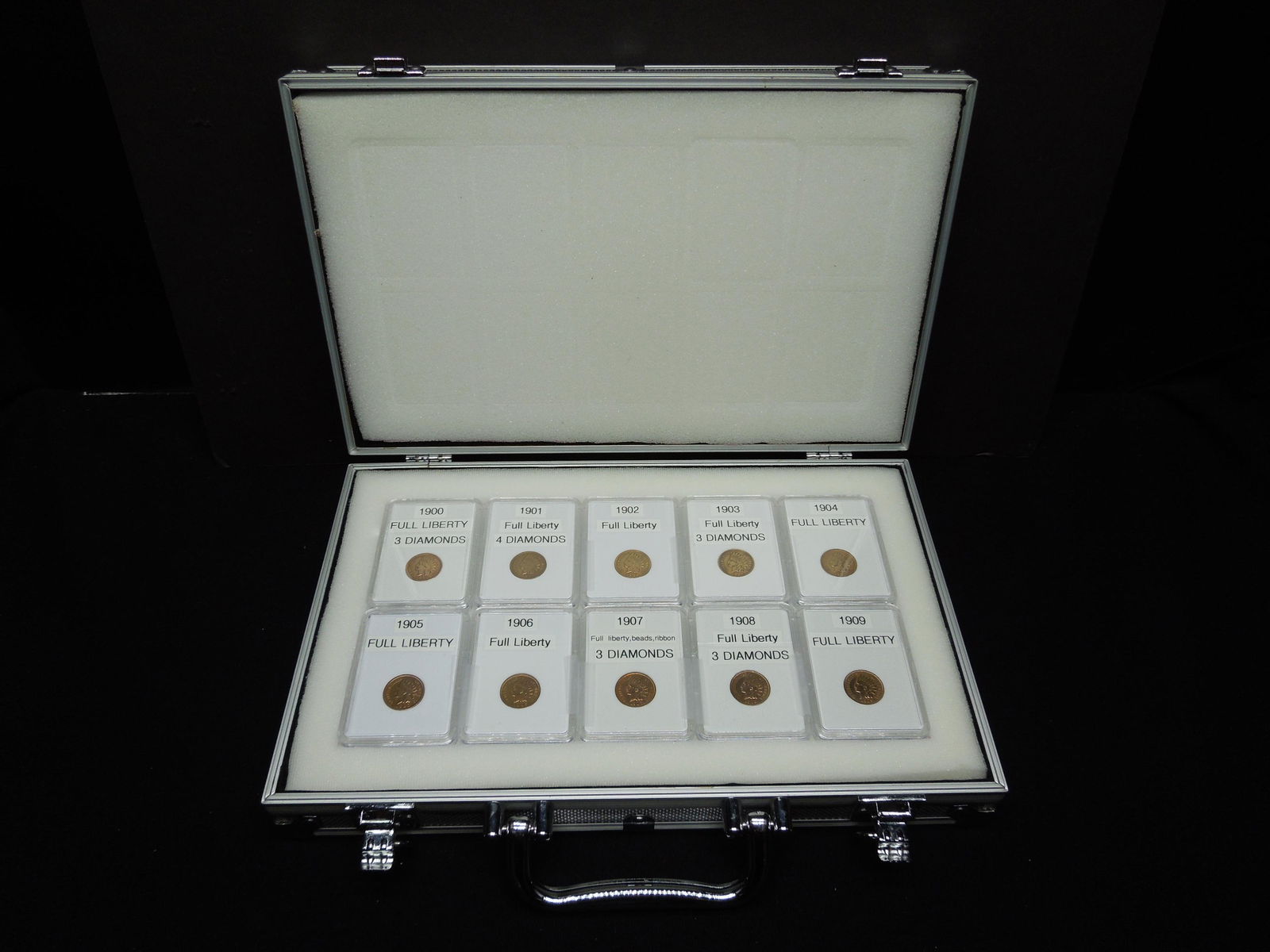 (10) Consecutive Indian Cent, 1900-1909 (1 of 6)