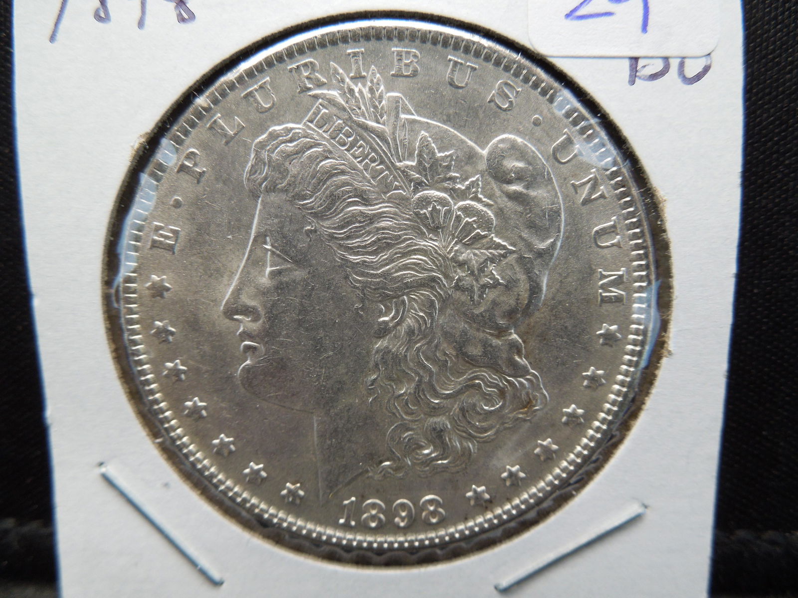 1898 Morgan Dollar.  Choice BU (1 of 3)